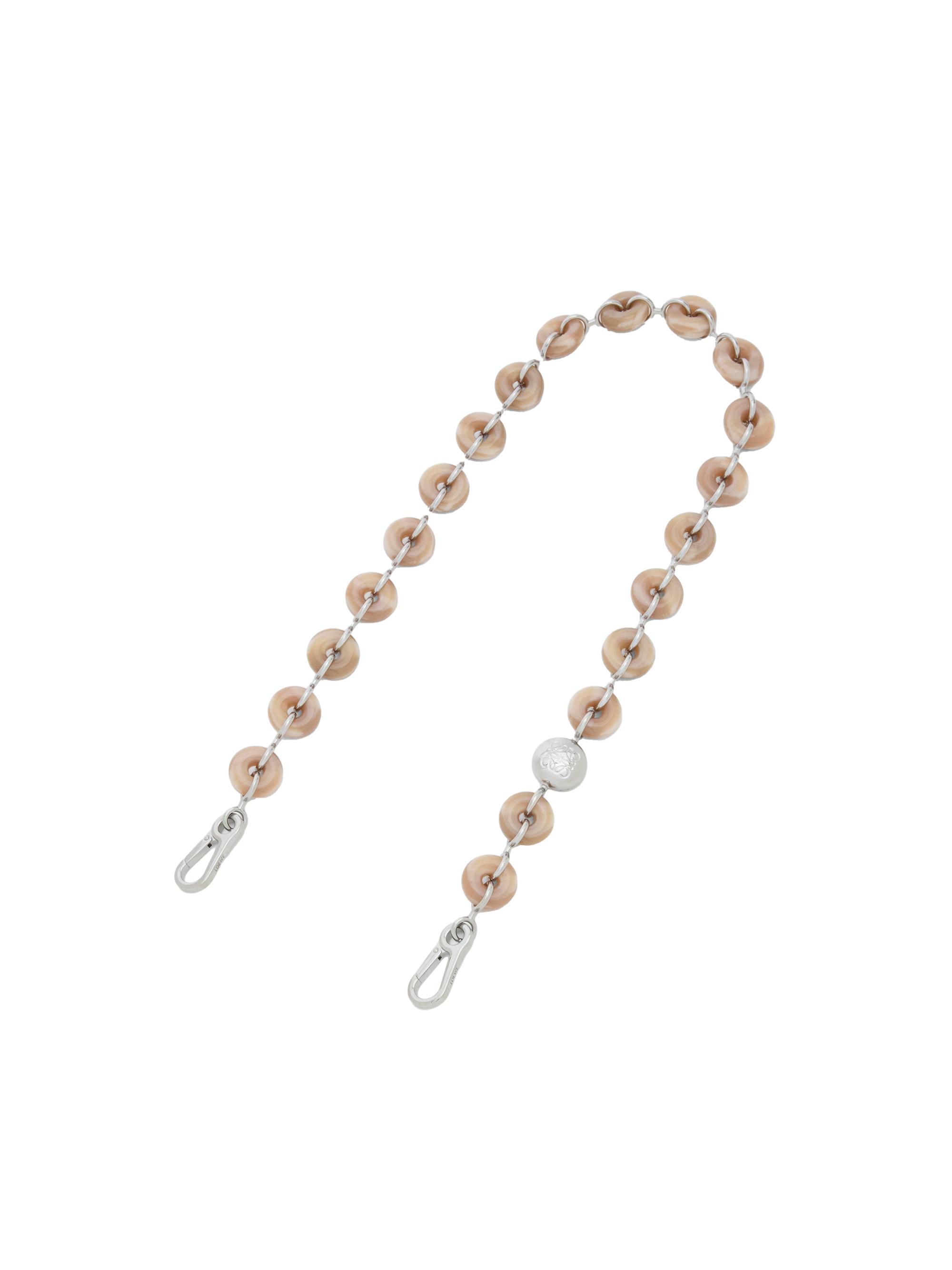 LOEWE Women's Donut Chain Strap - Soft White