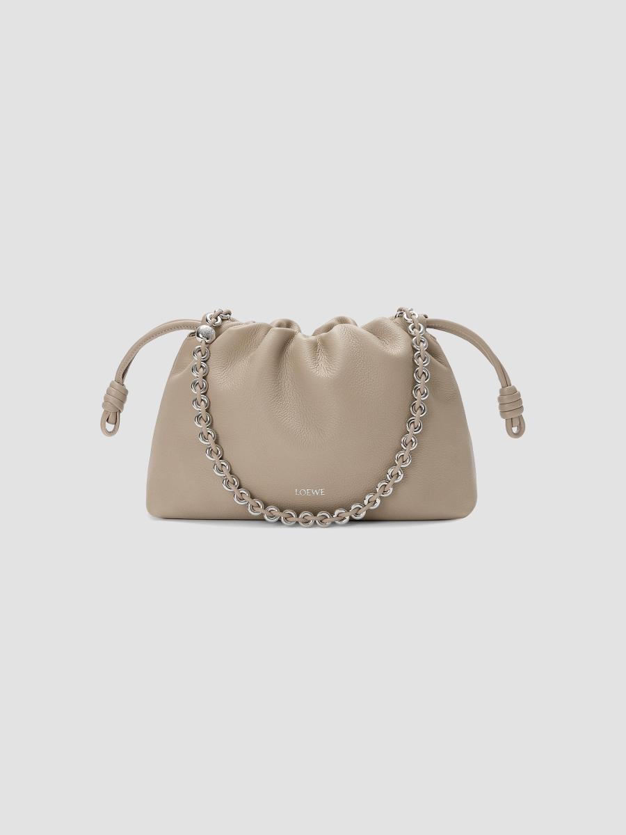 LOEWE Medium Flamenco Leather Clutch | Saks Fifth Avenue