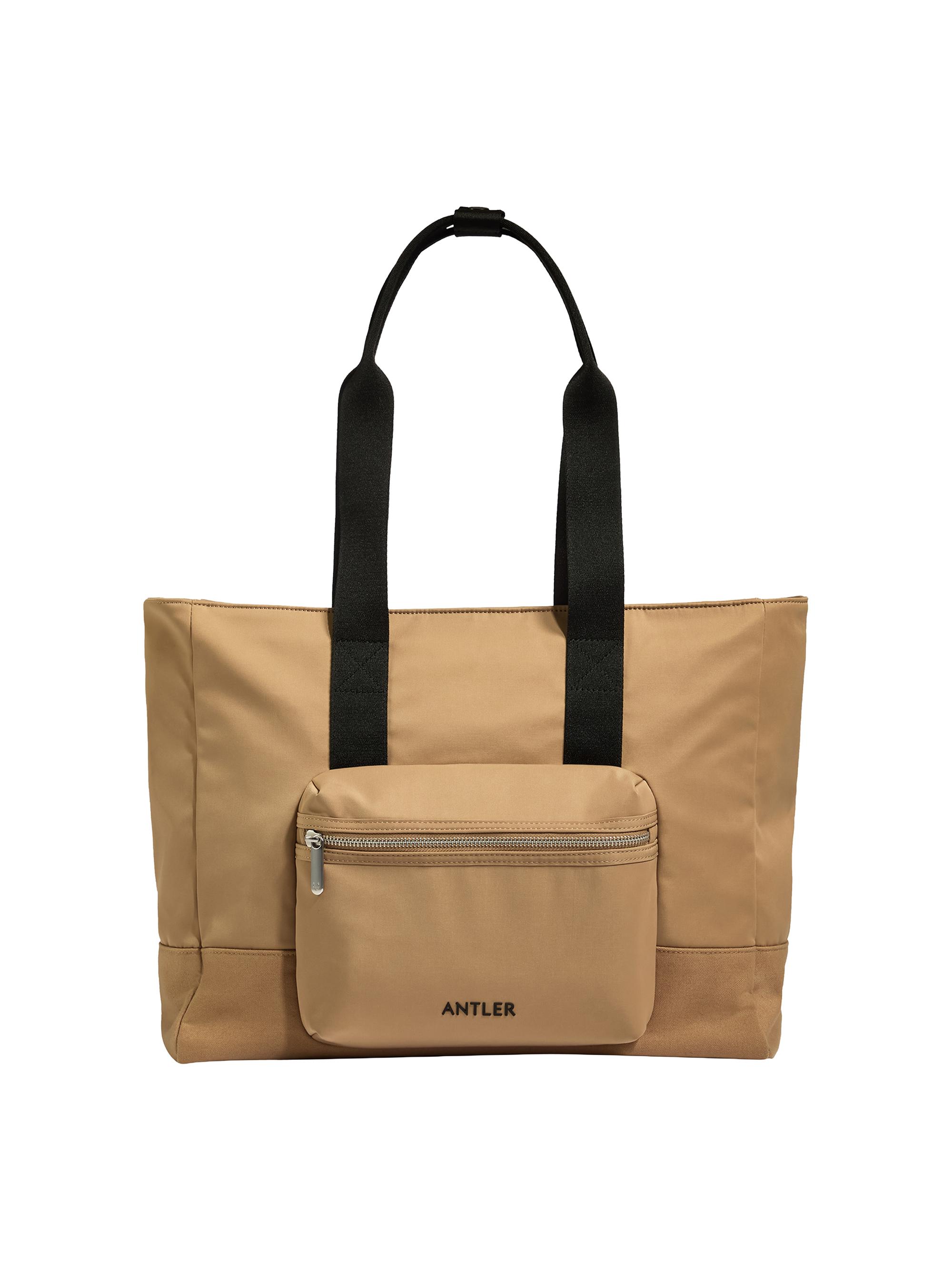 Antler Men's Icon Solid Tote Bag - Sand