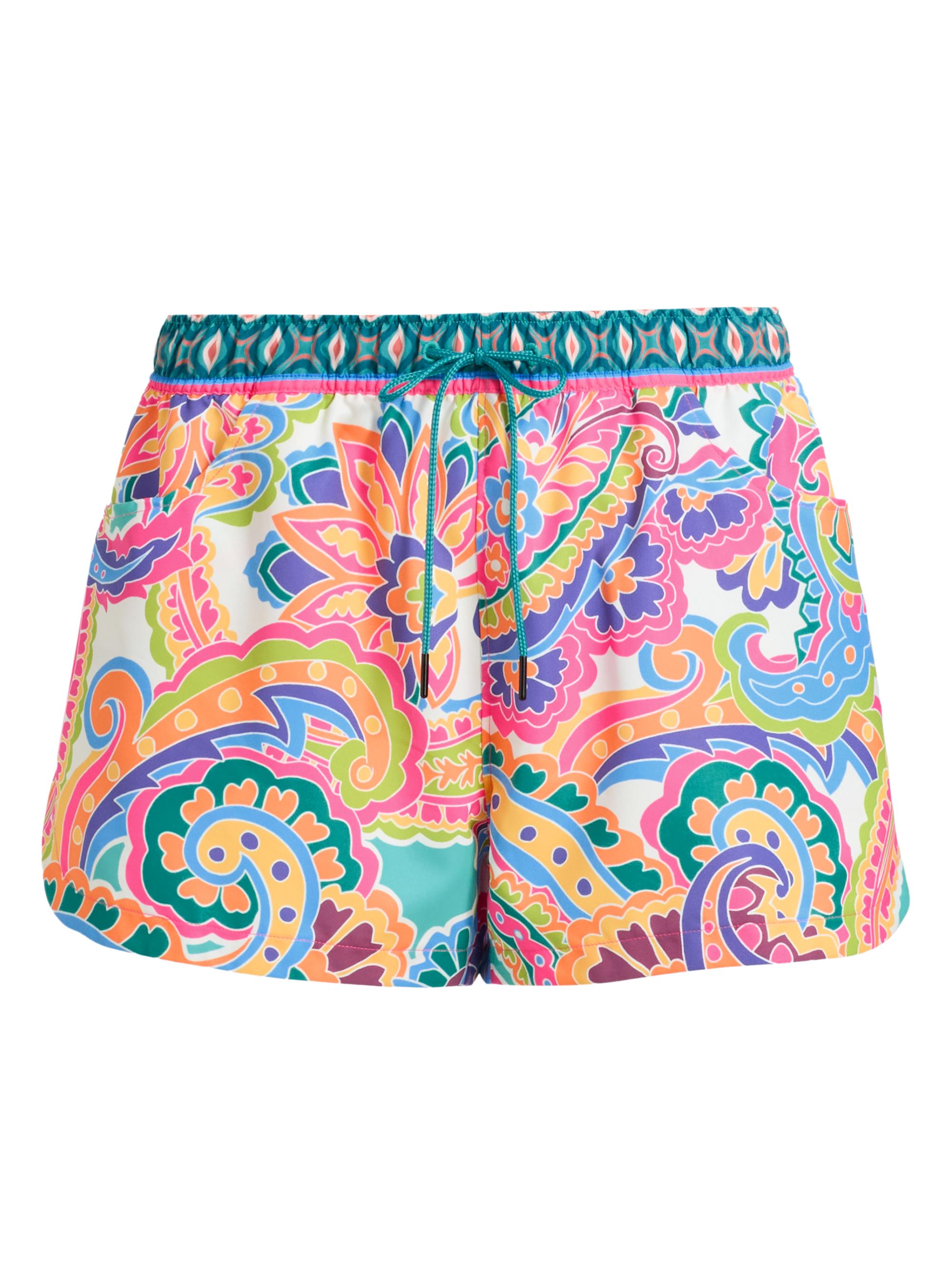 Johnny Was Women's Cristata Print Board Shorts - Cristata