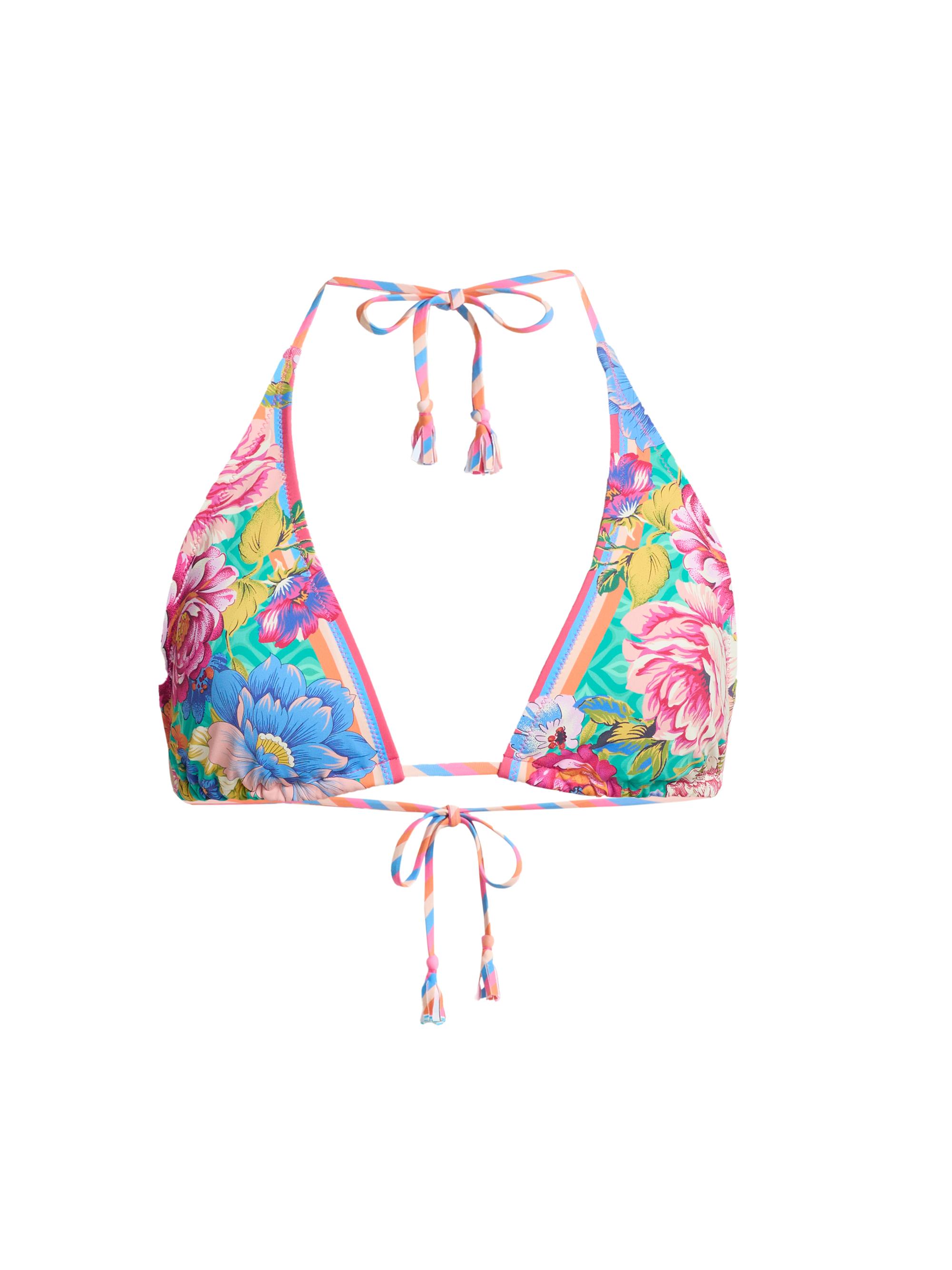 Johnny Was Women's Sweetspire Print String Bikini Top - Sweetspire