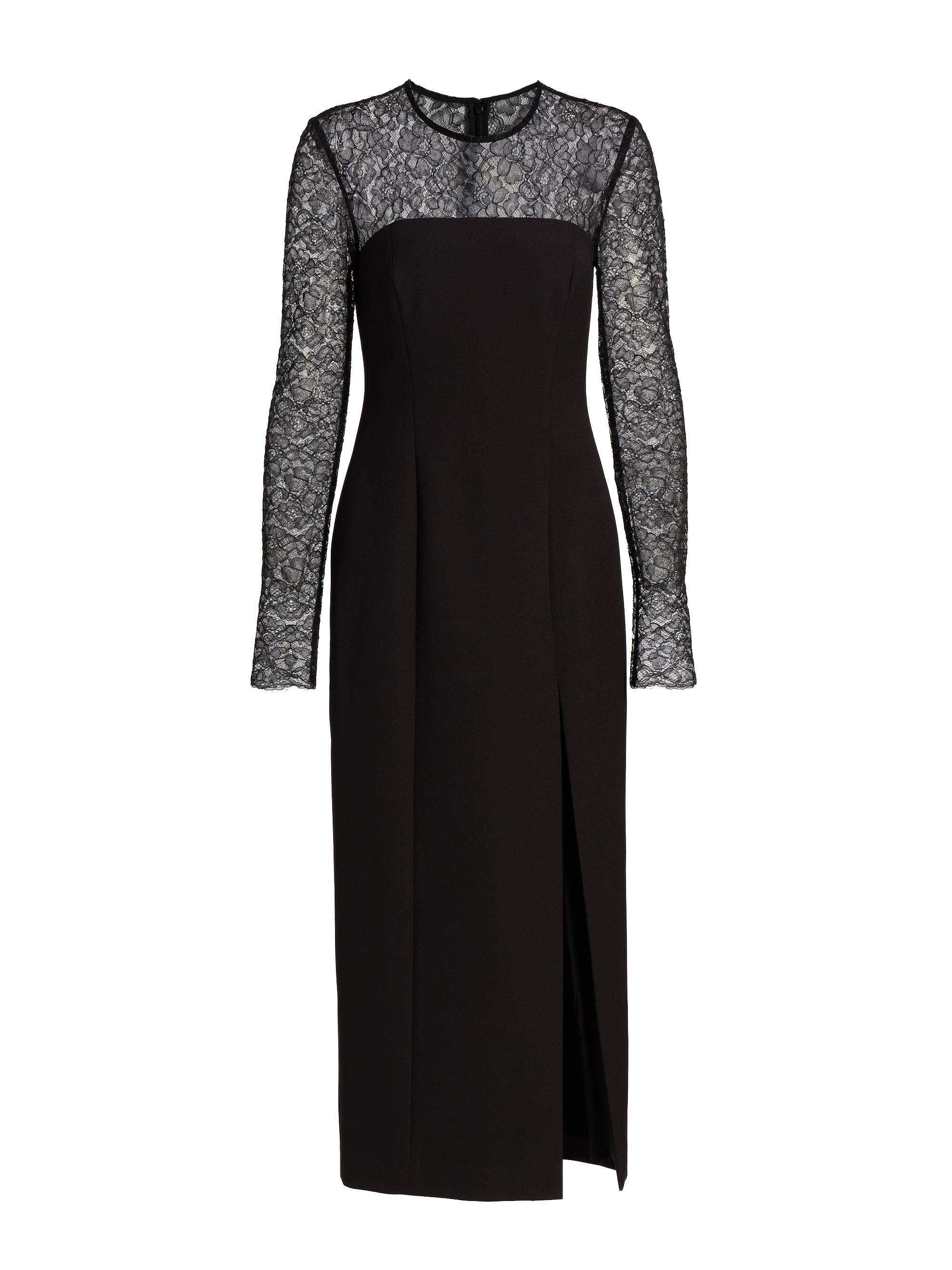 Toccin Women's Loretta Lace Midi-Dress - Jet Jet