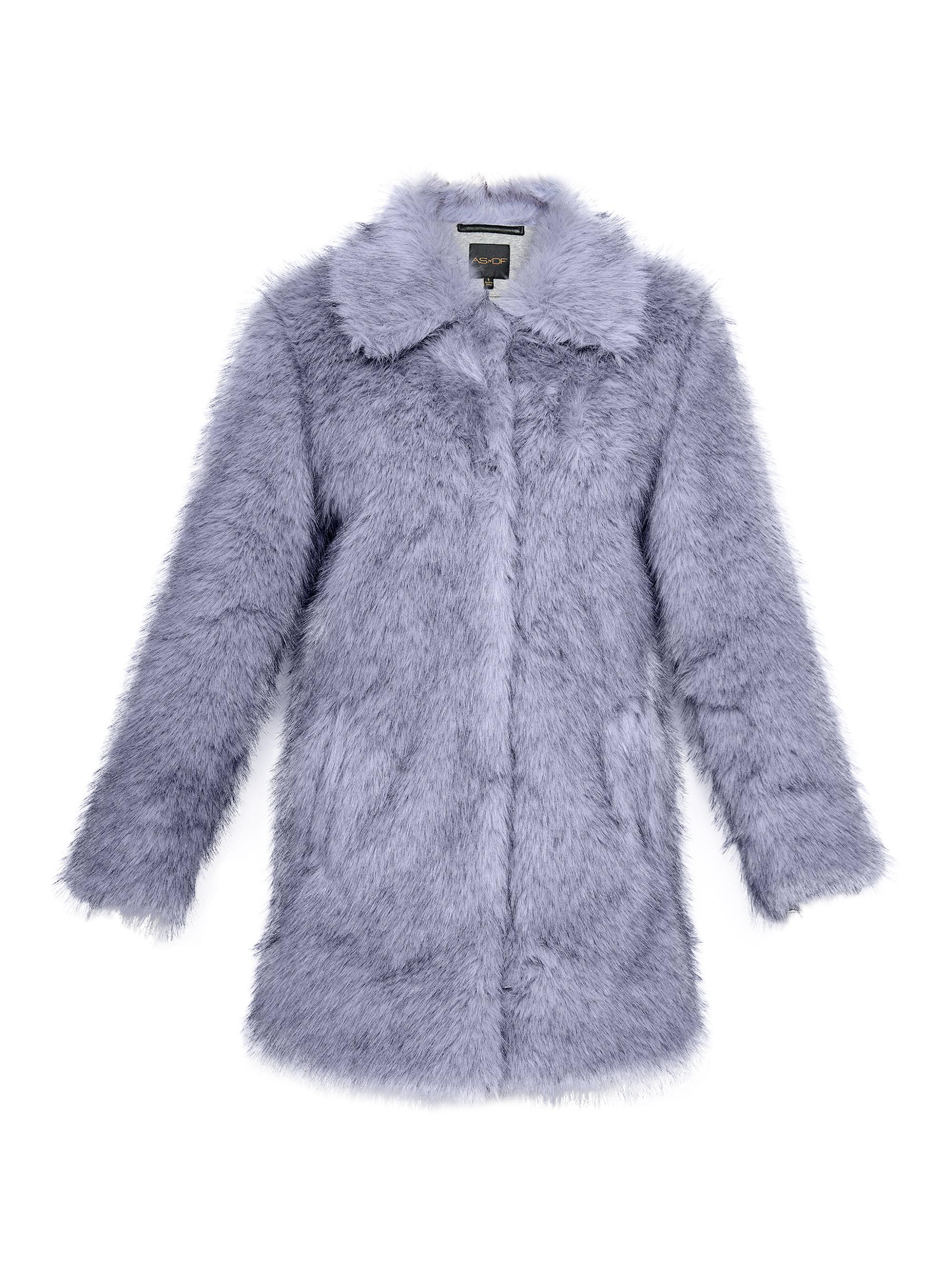 AS by DF Women's Billie Faux Fur Jacket - Celestial Blue