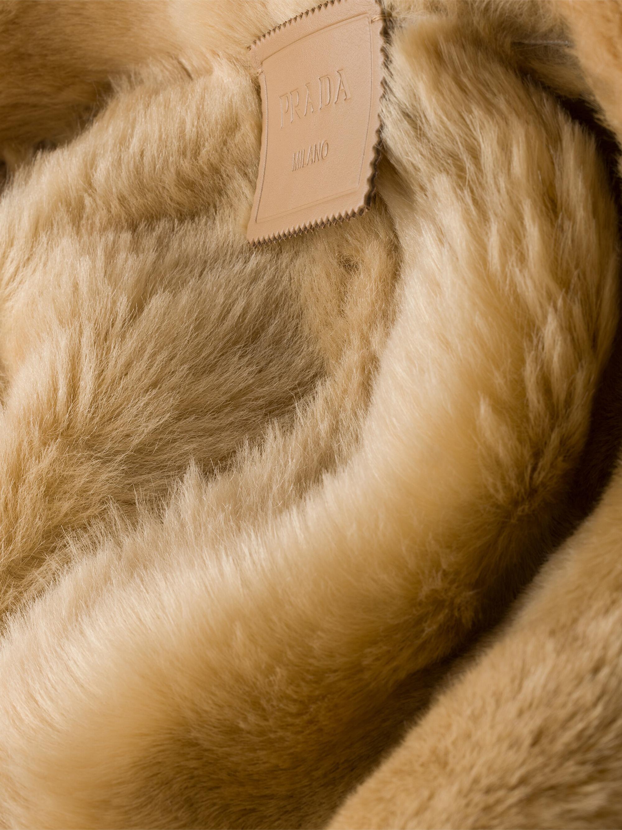 Prada Suede and Shearling Bomber Jacket | Saks Fifth Avenue