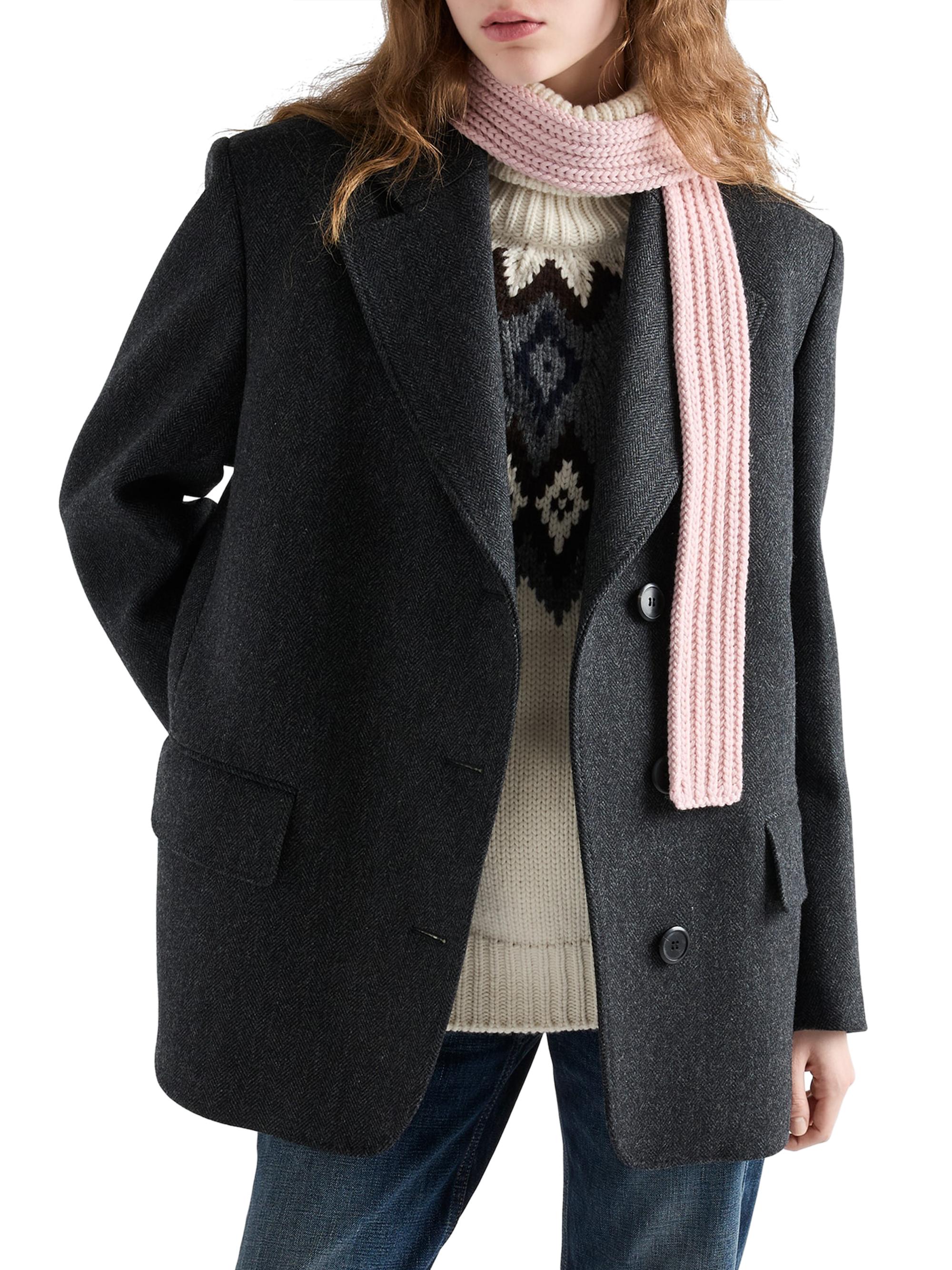Prada Women's Wool Scarf - Pink | Thumbnail 5
