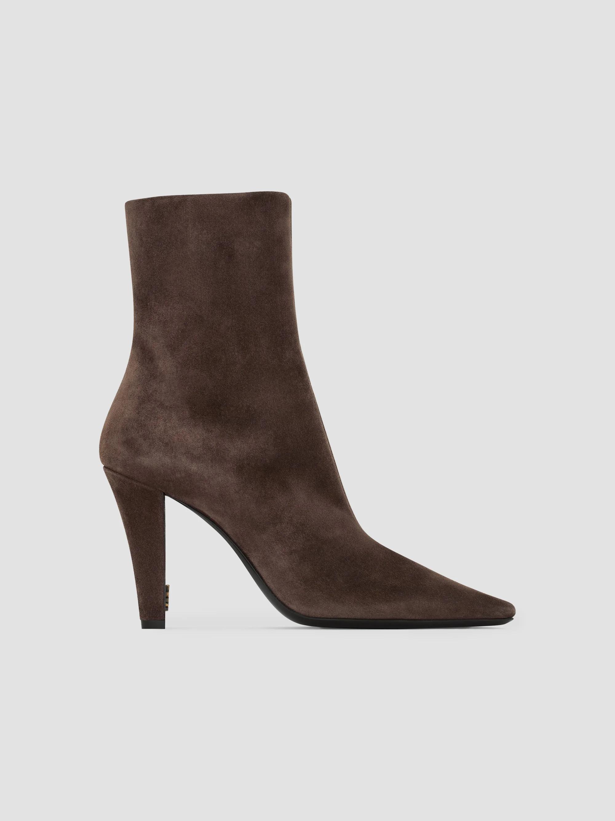 SAINT LAURENT PARIS スエード ブーツ 40 Saint Laurent Francoise Boots in Suede | Saks Fifth Avenue