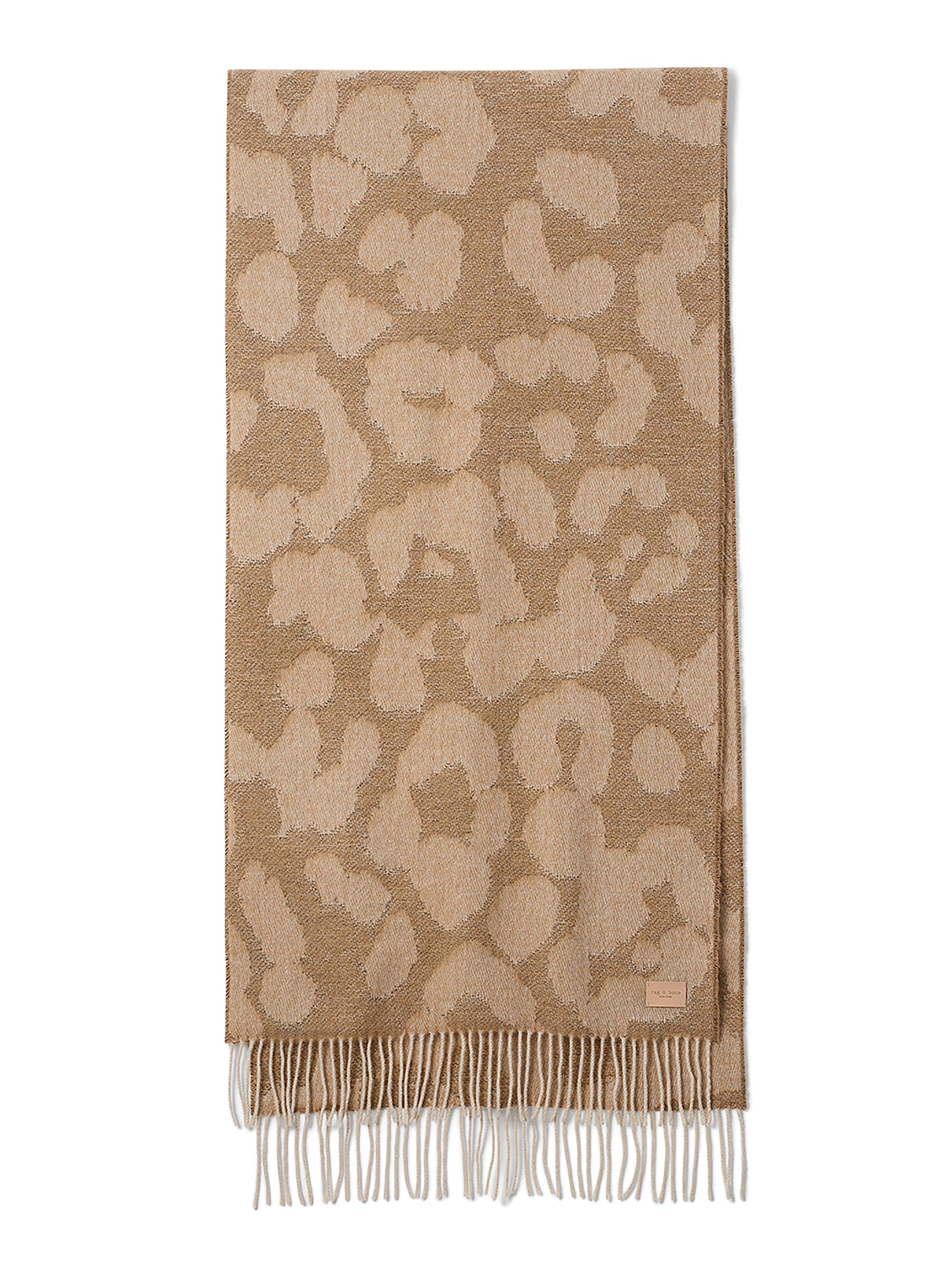 rag & bone Women's Piper Wool-Blend Scarf - Sand Multi