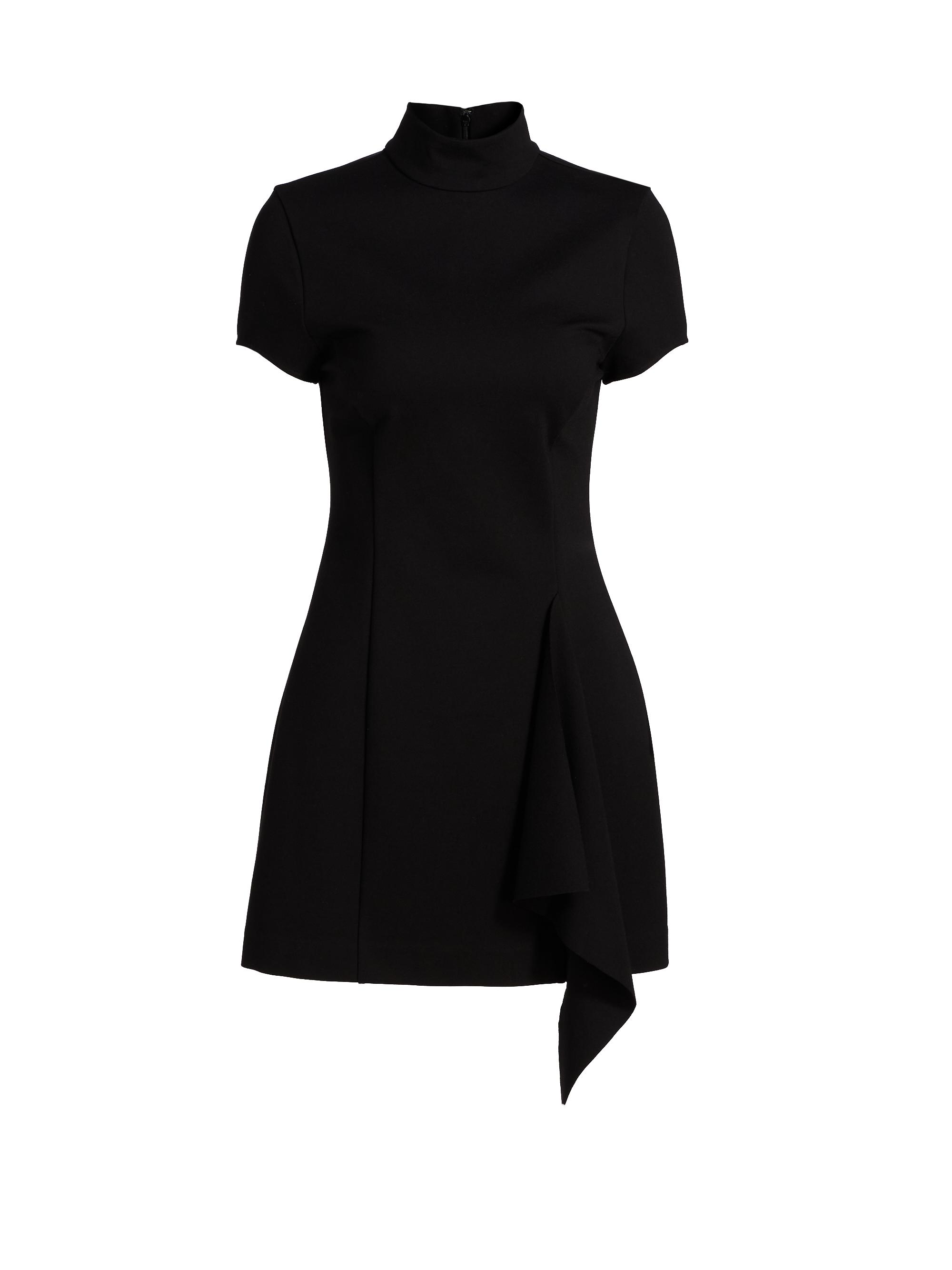 Toccin Women's Janie Mock Turtleneck Minidress - Jet