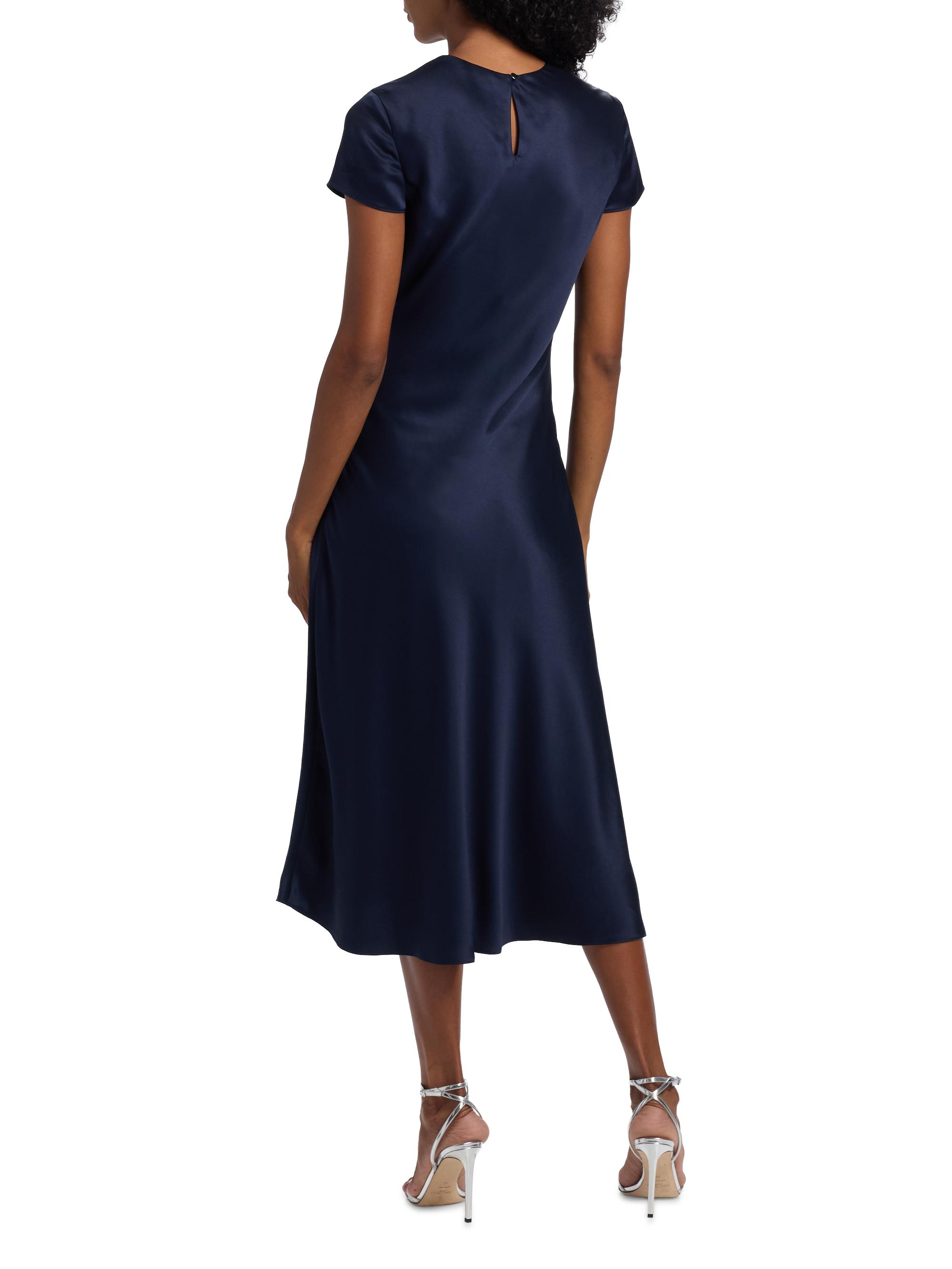 winona midi dress WINONA CAP SLEEVE BUTTON DOWN DENIM MIDI DRESS IN GOLD – AKIRA