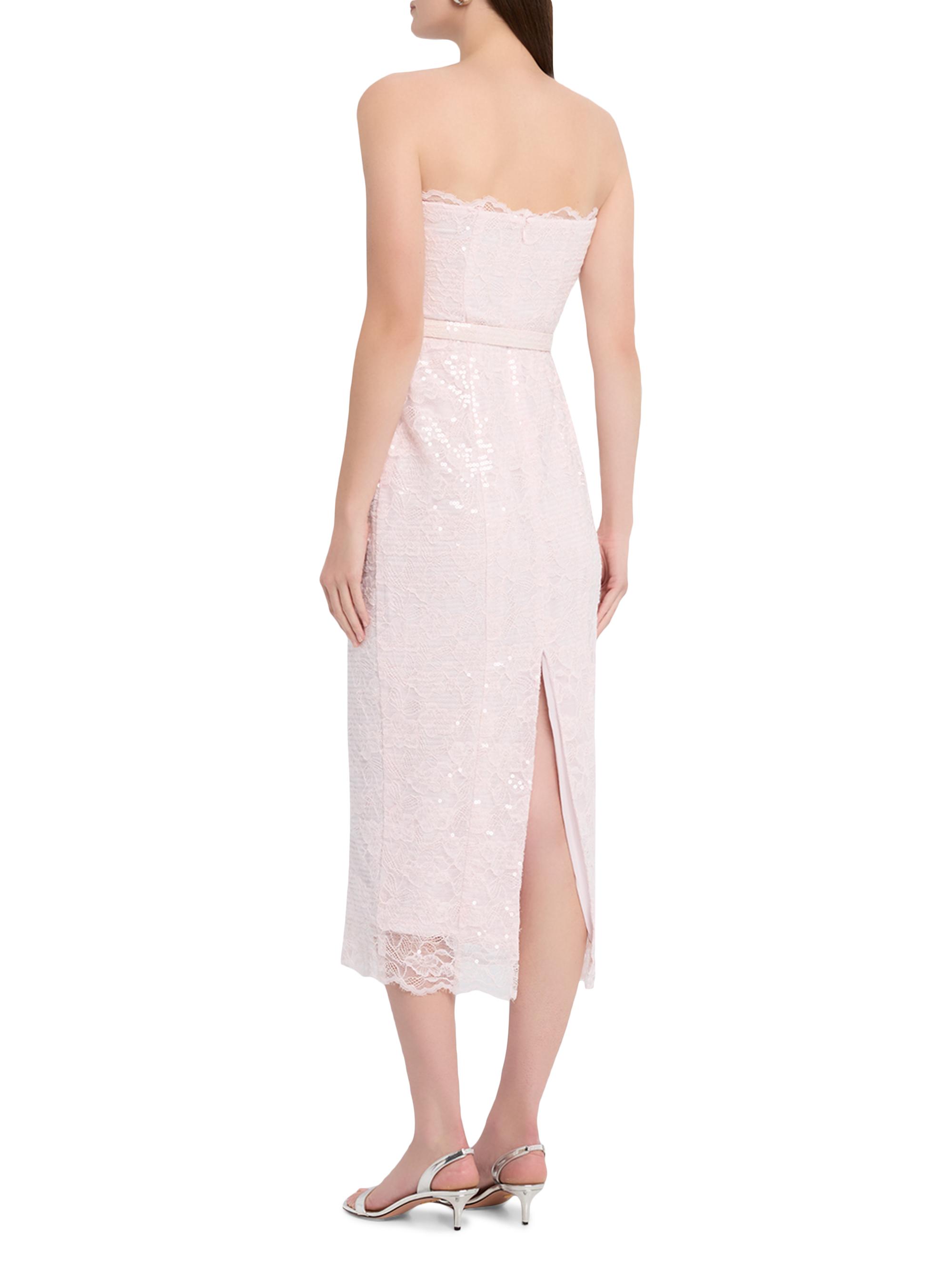 knee length dresses for ladies The Vivian Dress in White Windsor Brocade US 00 / White Windsor Brocade main image 0