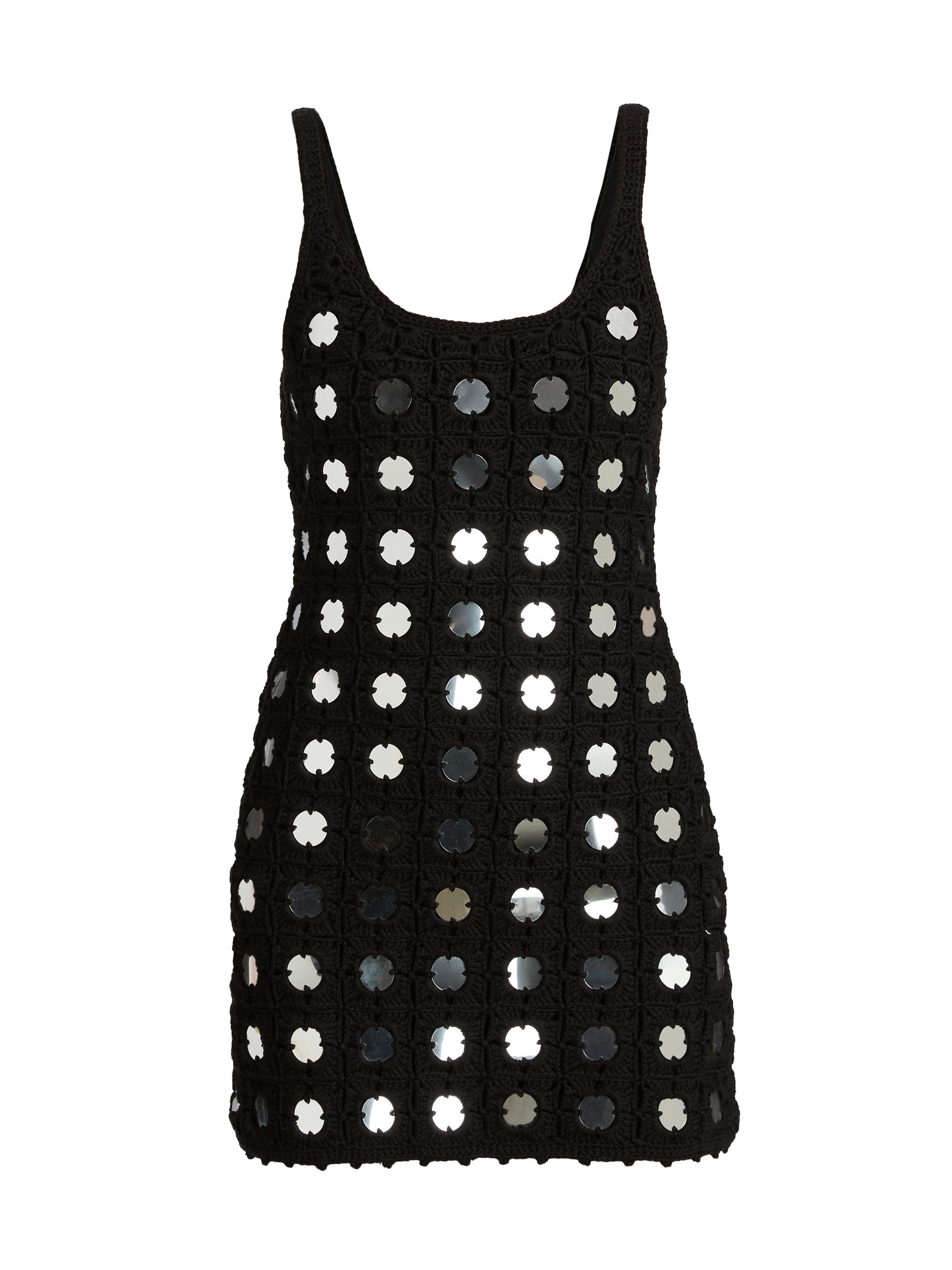 Toccin Women's Brinley Mirrored Tank Minidress - Jet