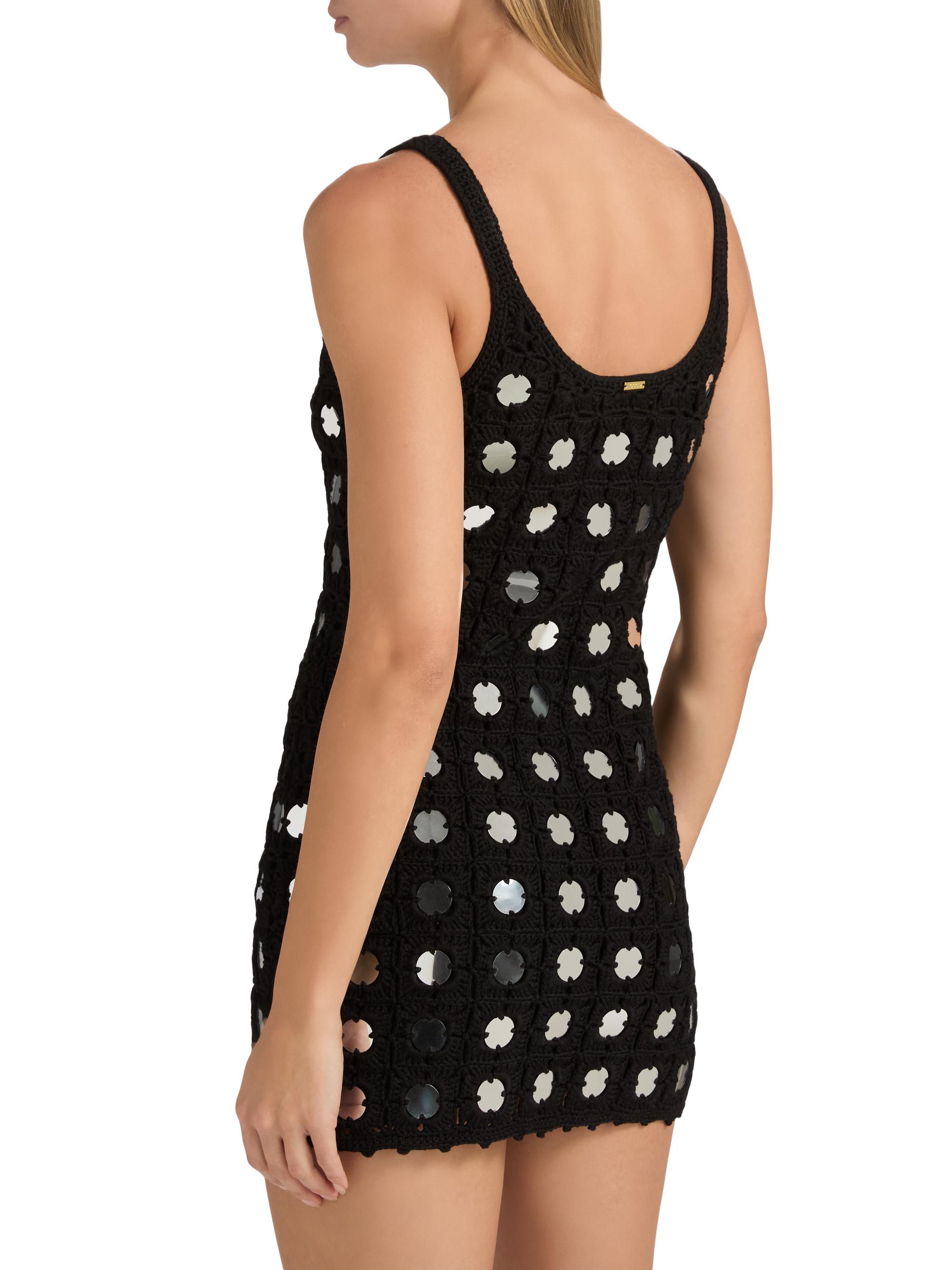 Toccin Women's Brinley Mirrored Tank Minidress - Jet - Size XL