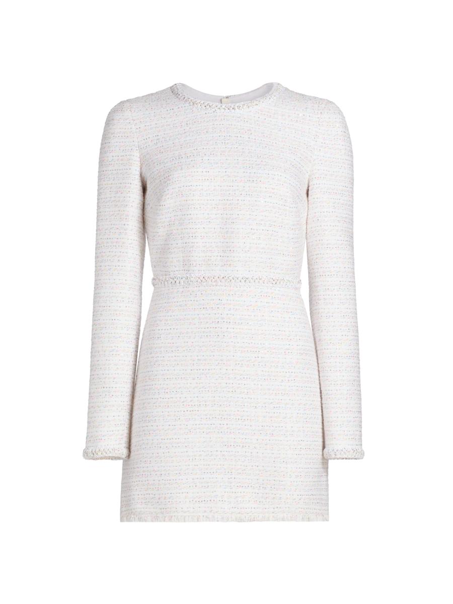 Giambattista Valli Sequined Tweed Bouclé Minidress | Saks Fifth Avenue