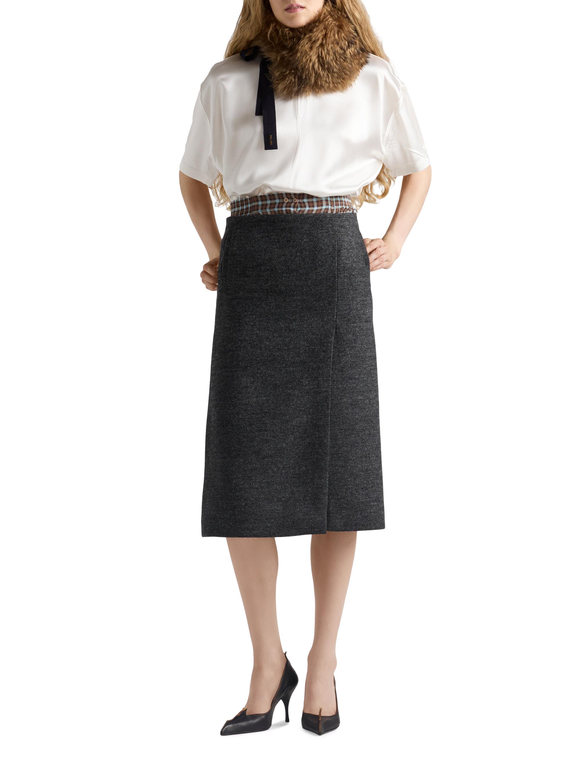 Prada Short Sleeved Satin Top | Saks Fifth Avenue