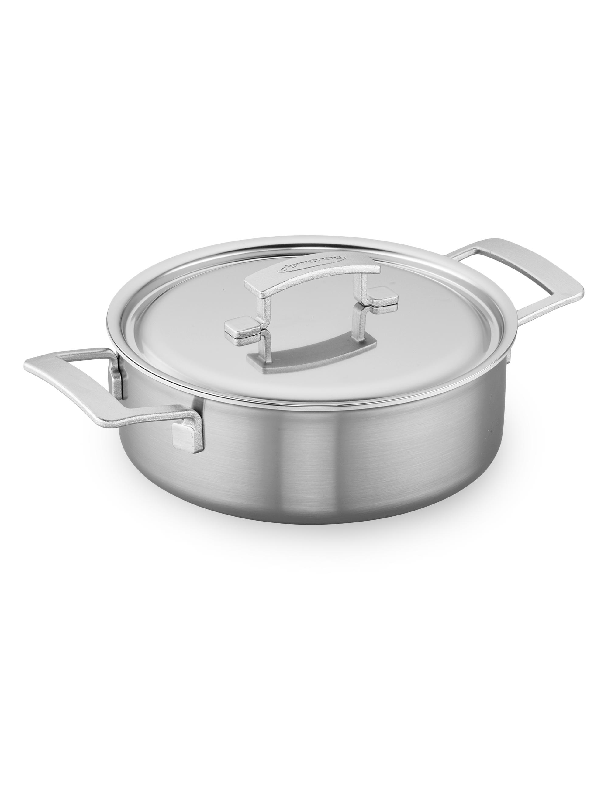 Demeyere Industry 5-Ply Stainless Steel Saute Pan - Stainless Steel