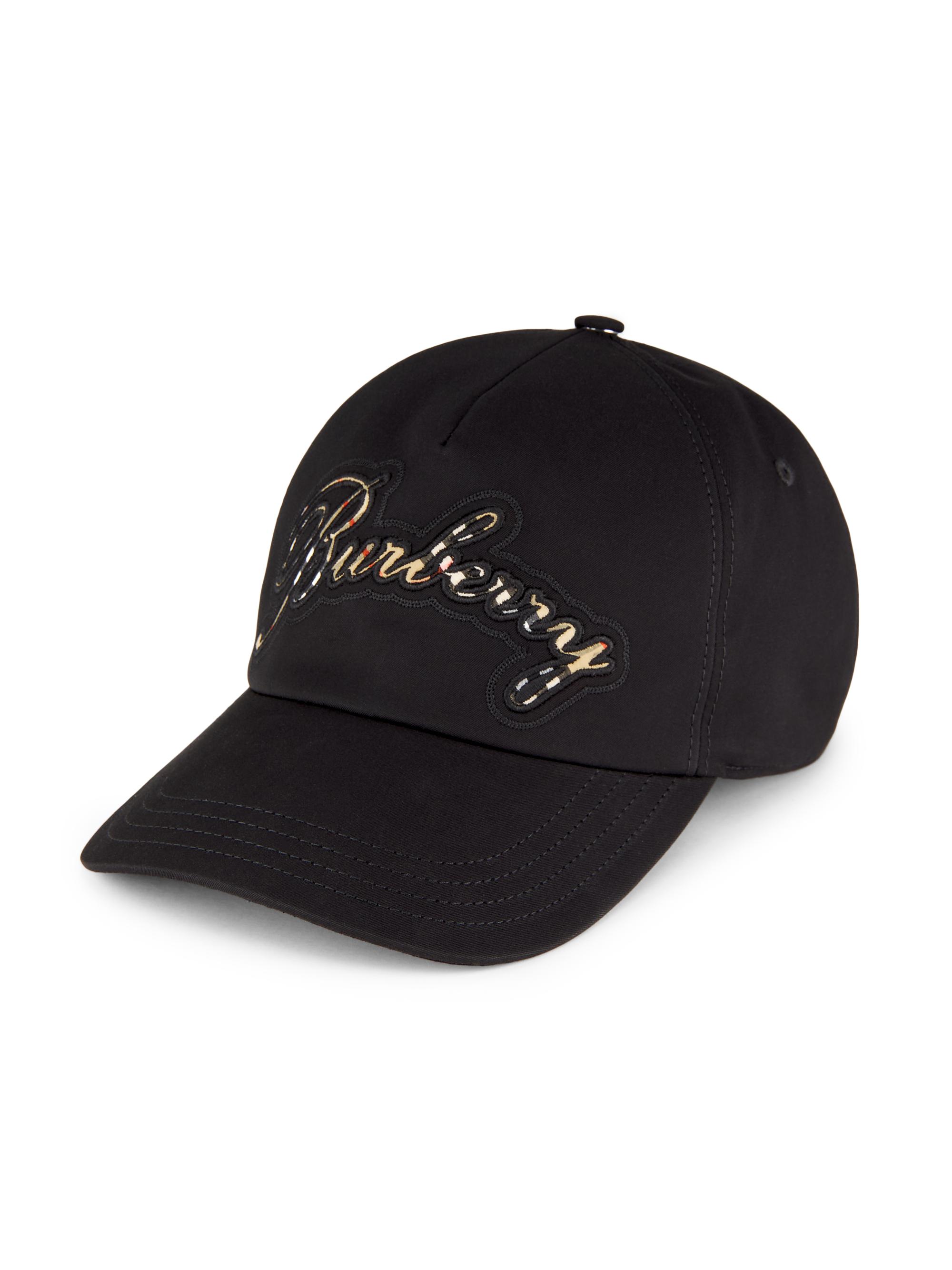 Burberry Check Lined Baseball Cap | Saks Fifth Avenue