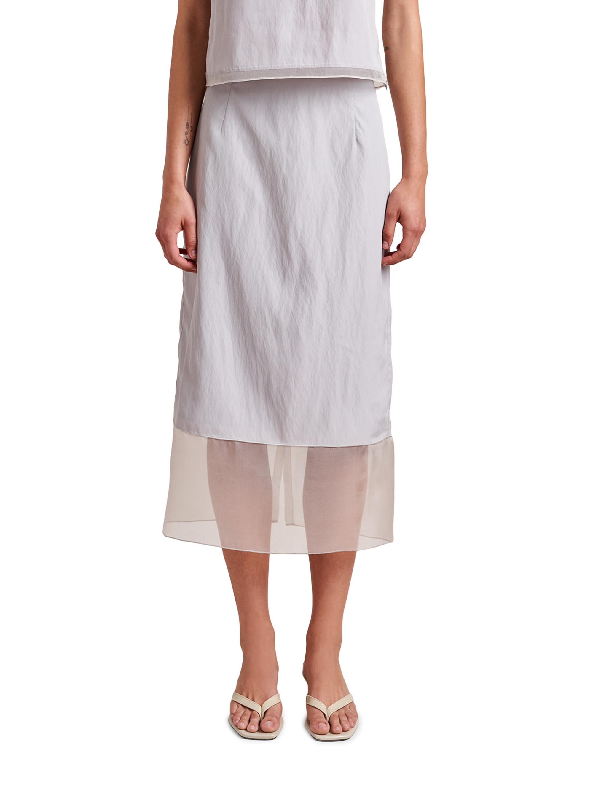 La Ligne Women's Cosette Skirt - Drizzle