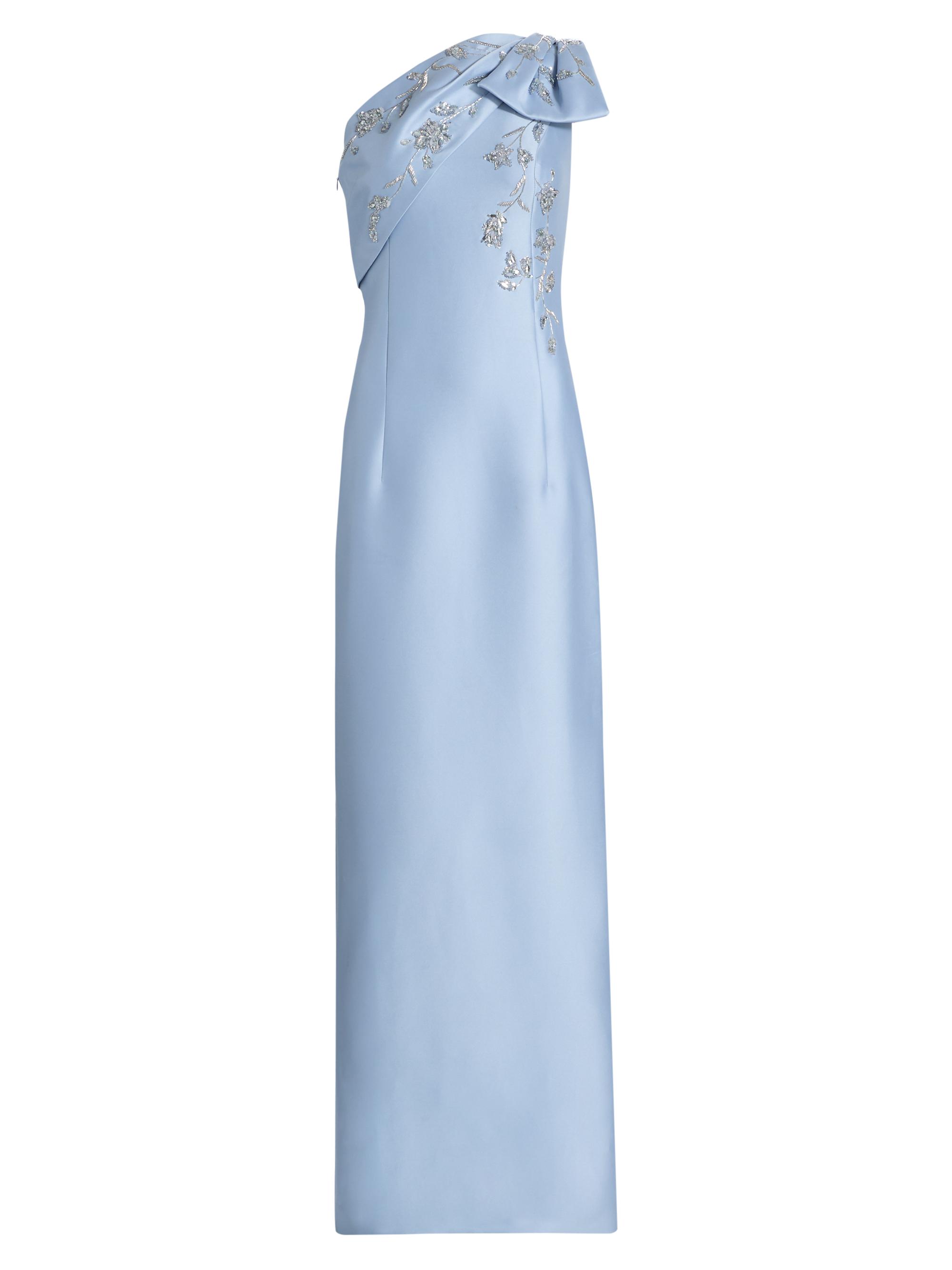 Sachin & Babi Women's Olivia Embellished One-Shoulder Gown - Glacial Blue