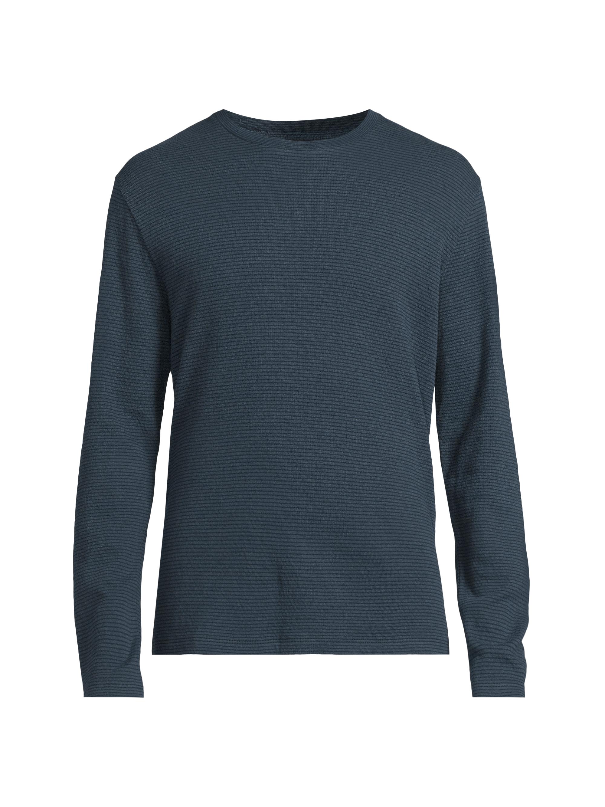 Vince Thermal Crewneck Long-Sleeve T-Shirt | Saks Fifth Avenue