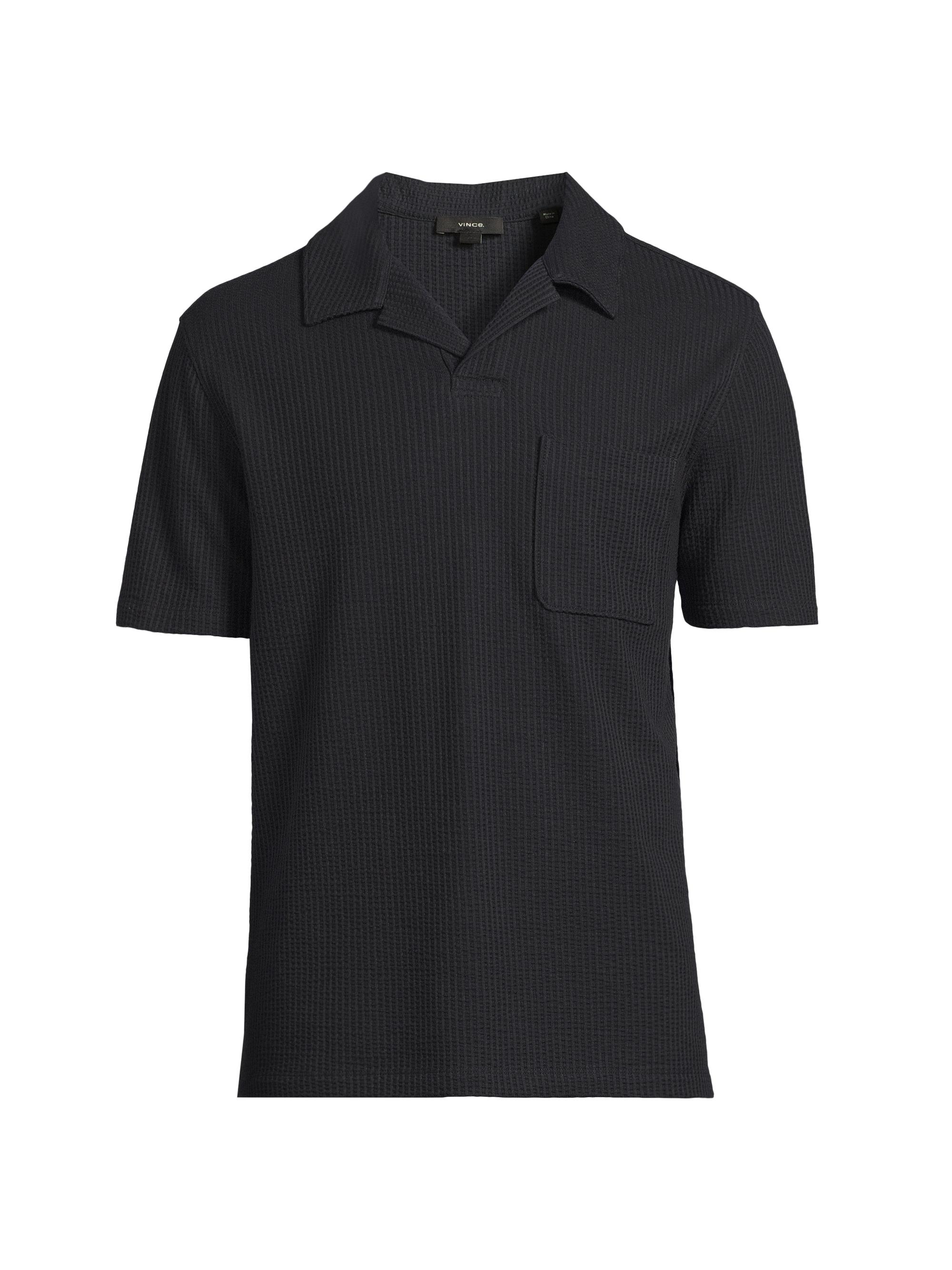 Homme Plissé Issey Miyake Basics Pleated Polo Shirt | Saks Fifth