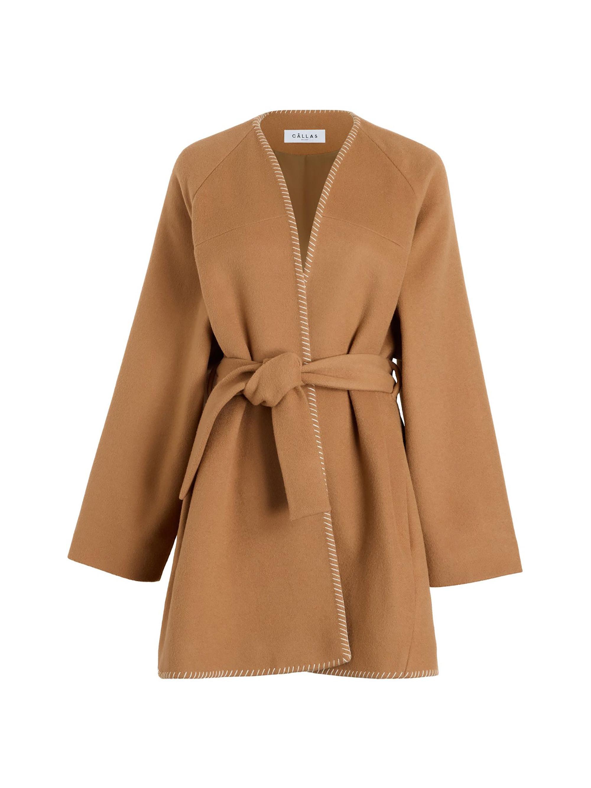 Callas Milano Women's Sonoma Wrap Cardigan - Camel