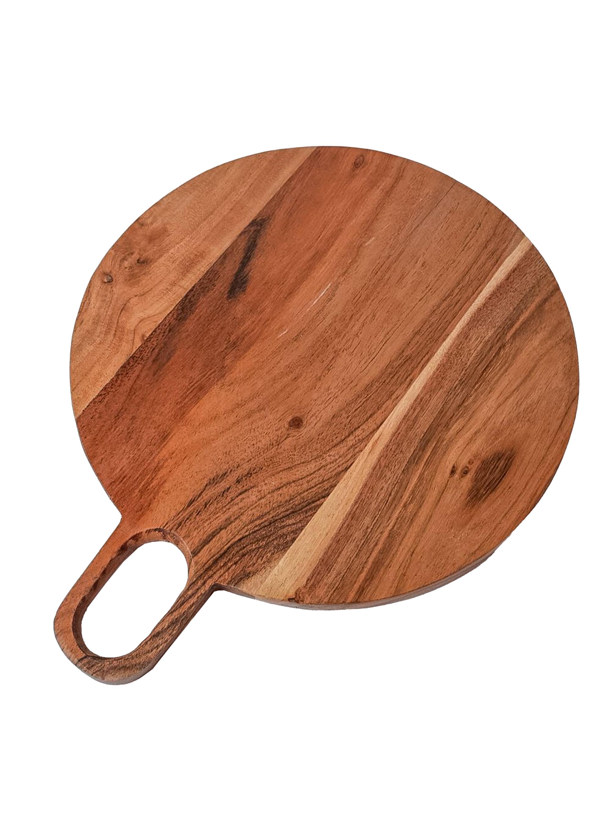 Verve Culture Circle Acacia Serving Board - Brown