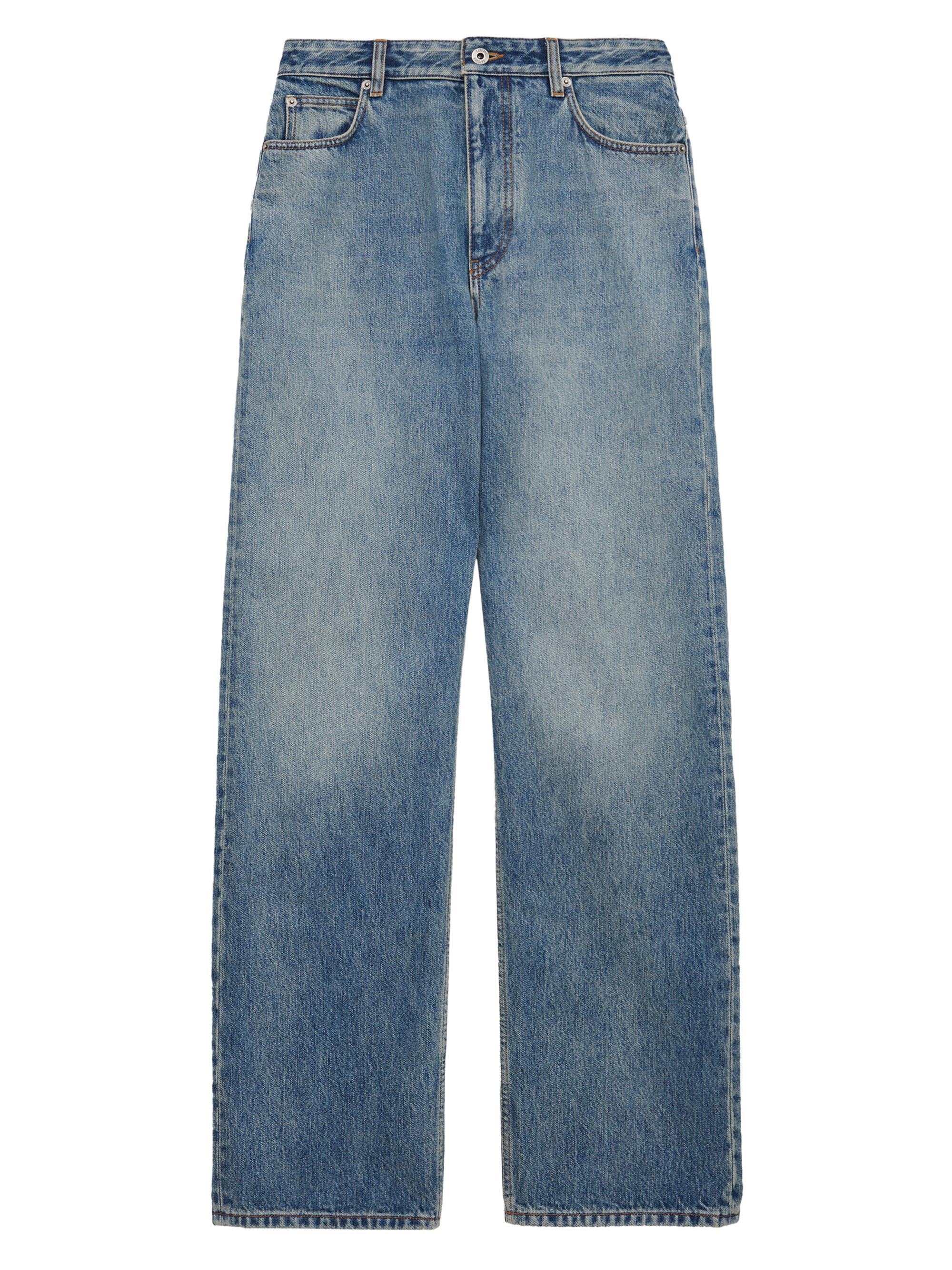 ​Anagram Wide-Leg Jeans