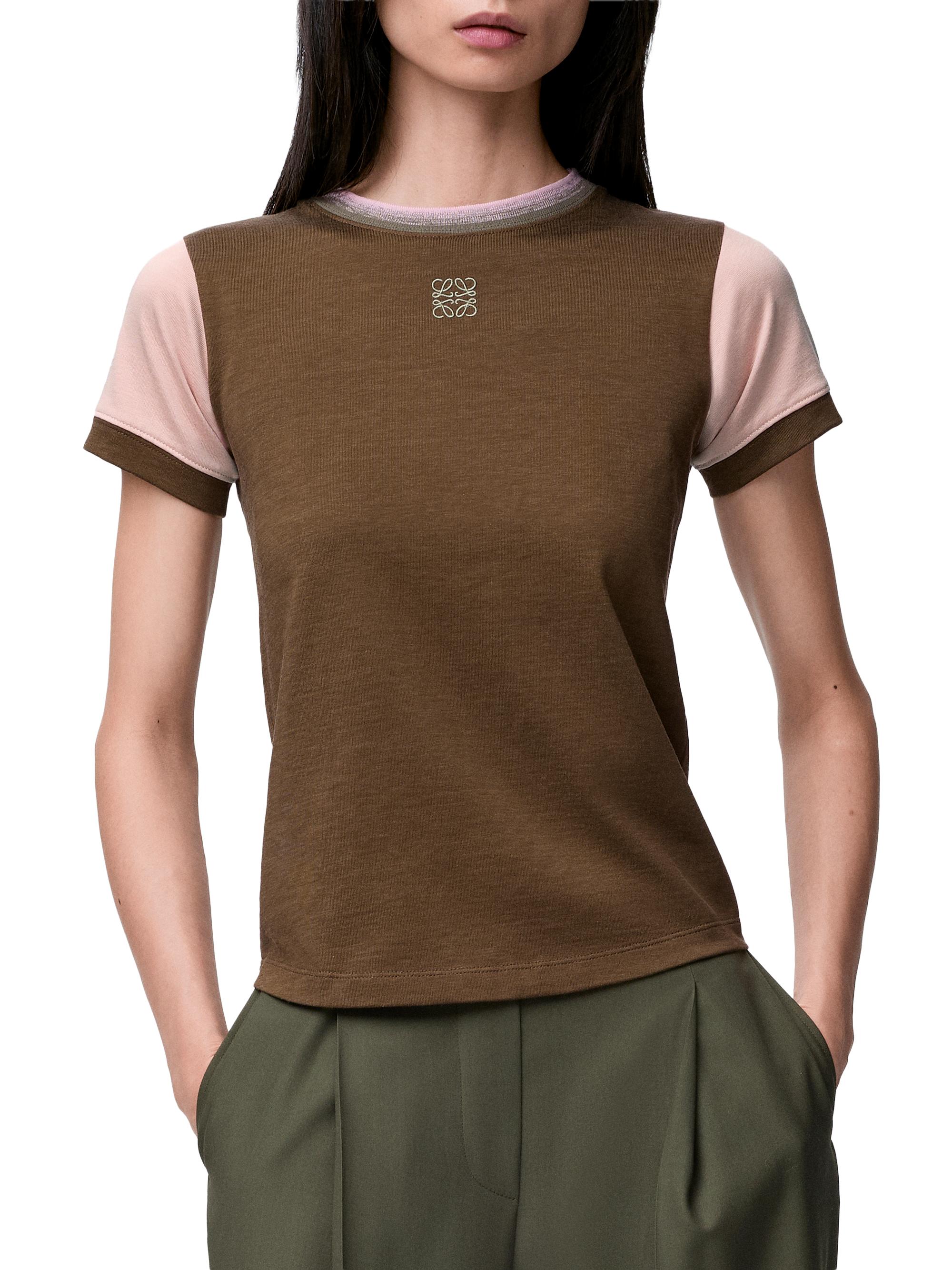 Logo Crewneck Cotton-Blend T-Shirt