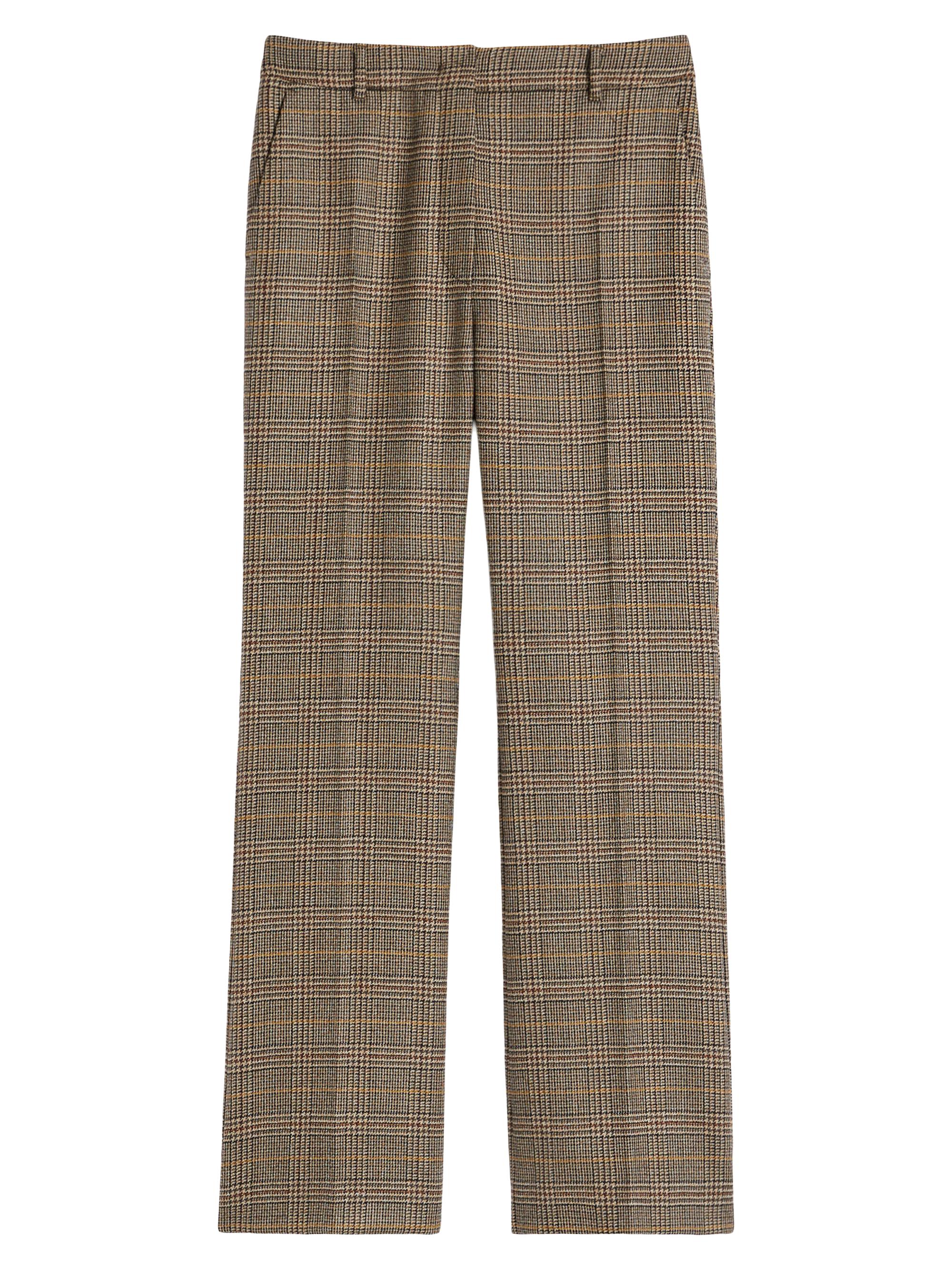 Weekend Max Mara Women's Batavia Wool Trousers - Chocolate Galles