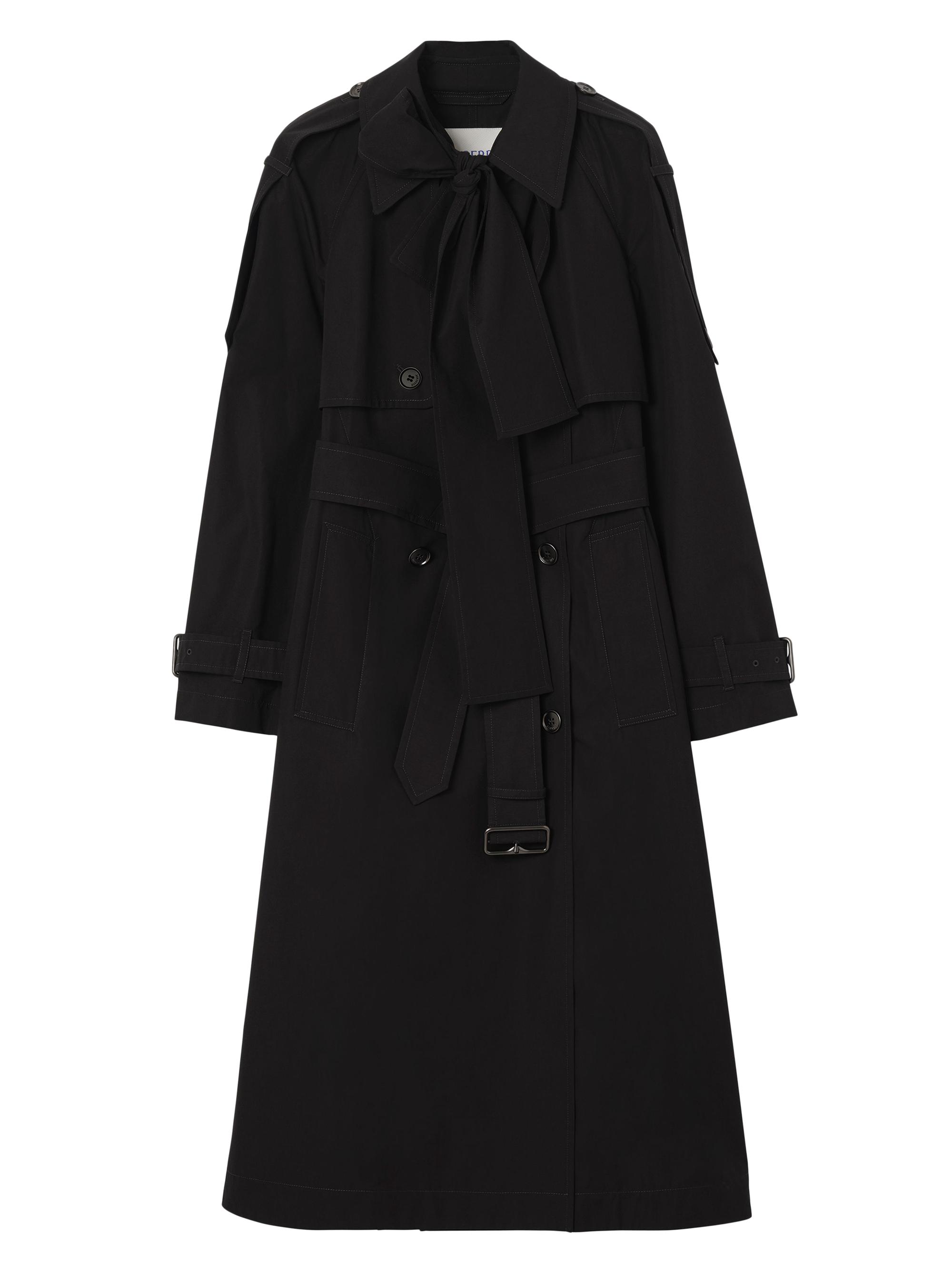 Burberry Women's Trerose Belted Trench Coat - Black