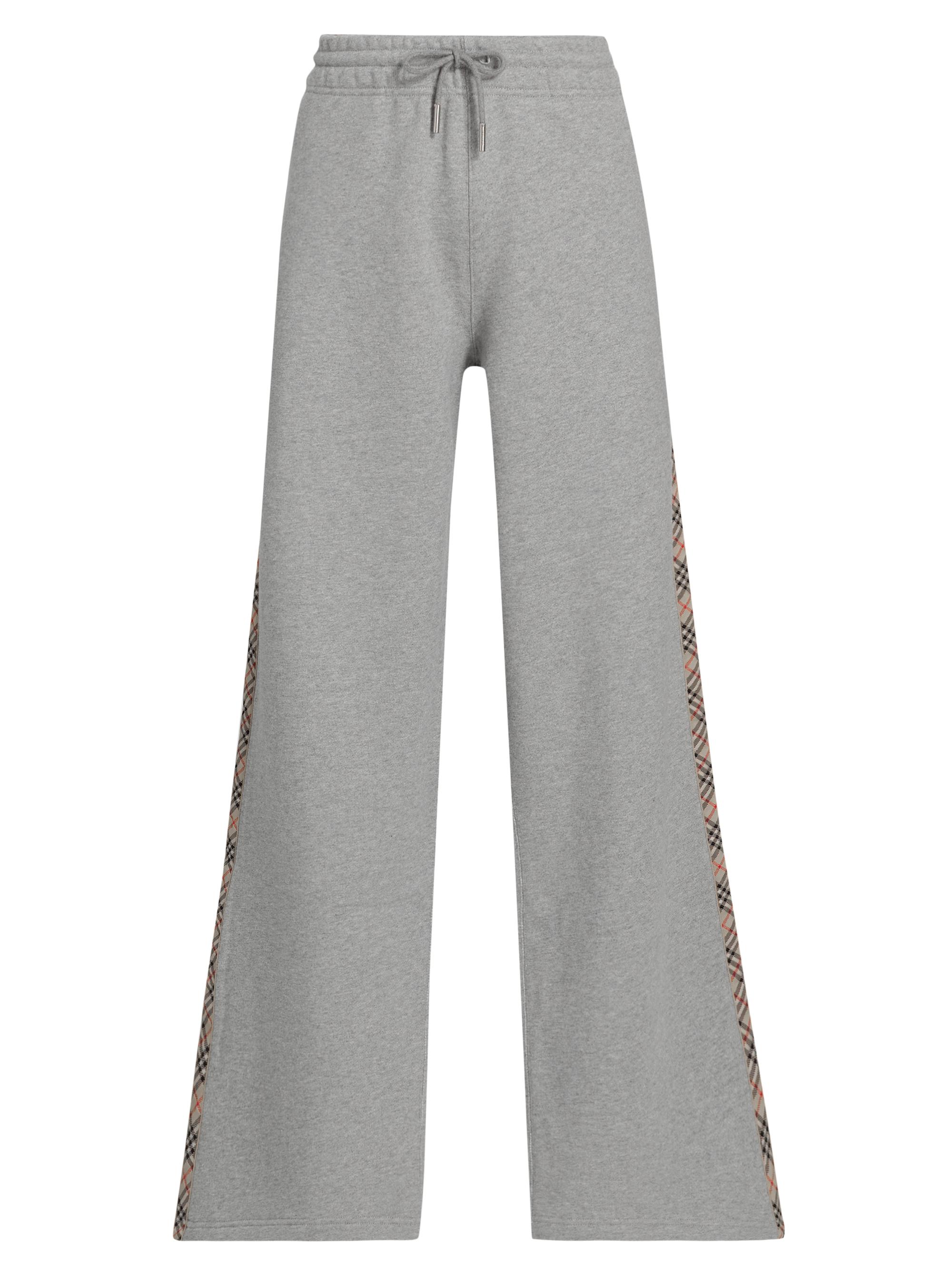 Burberry Jodie Check Wide-Leg Sweatpants | Saks Fifth Avenue