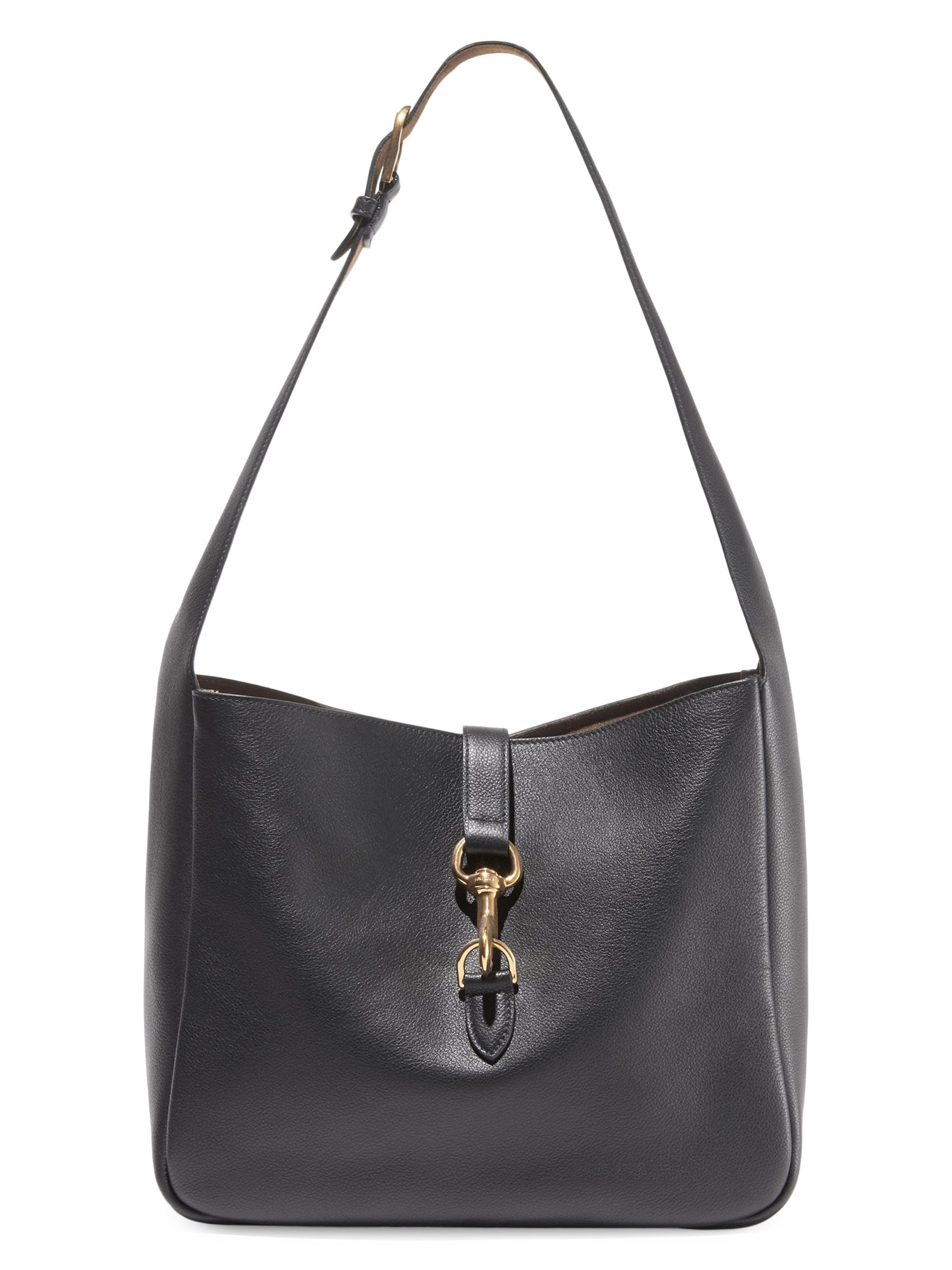 Nili Lotan Women's Anita Leather Shoulder Bag - Black