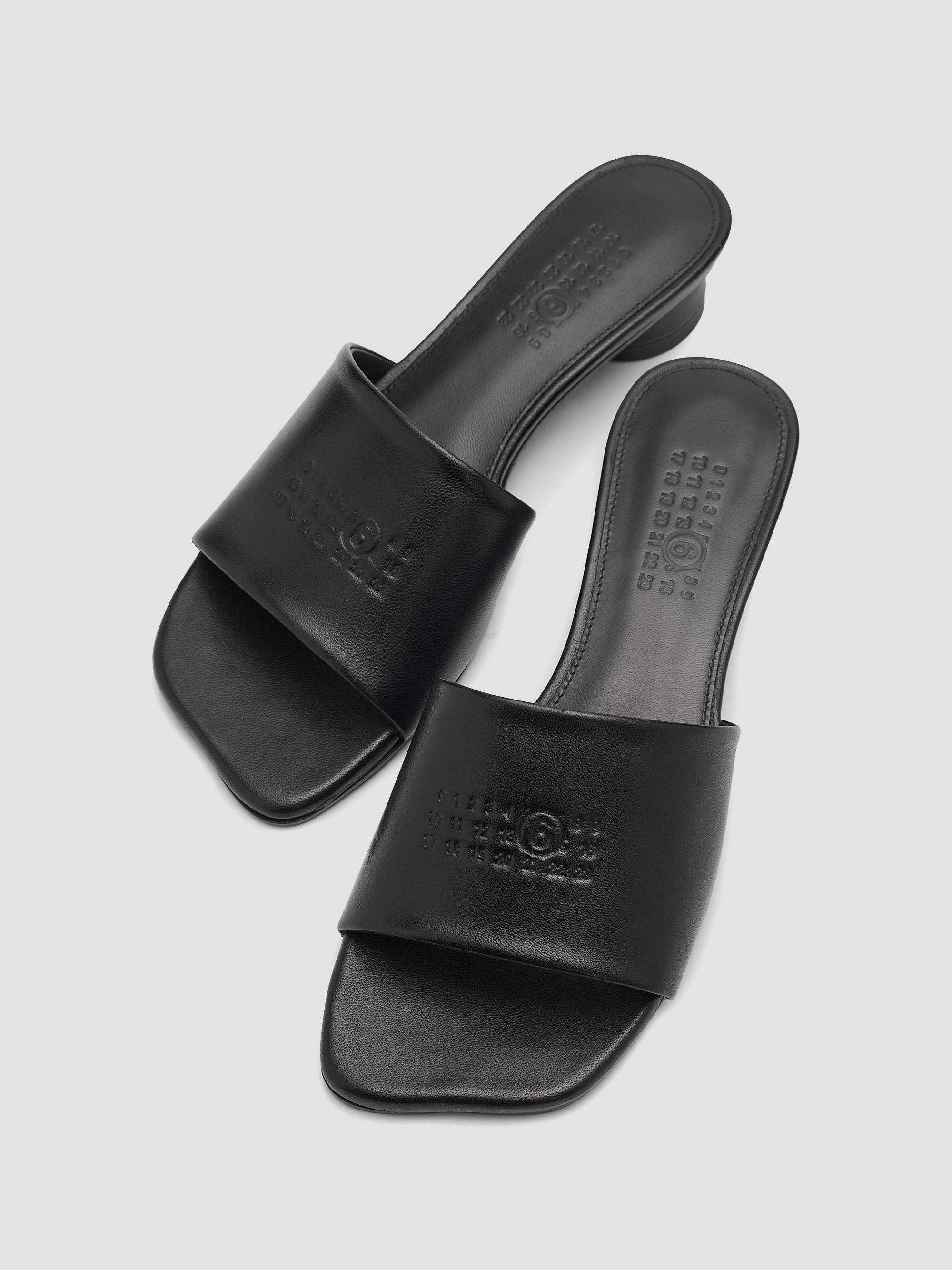 MM6 Maison Margiela Anatomic Leather Slip-On Sandals | Saks Fifth