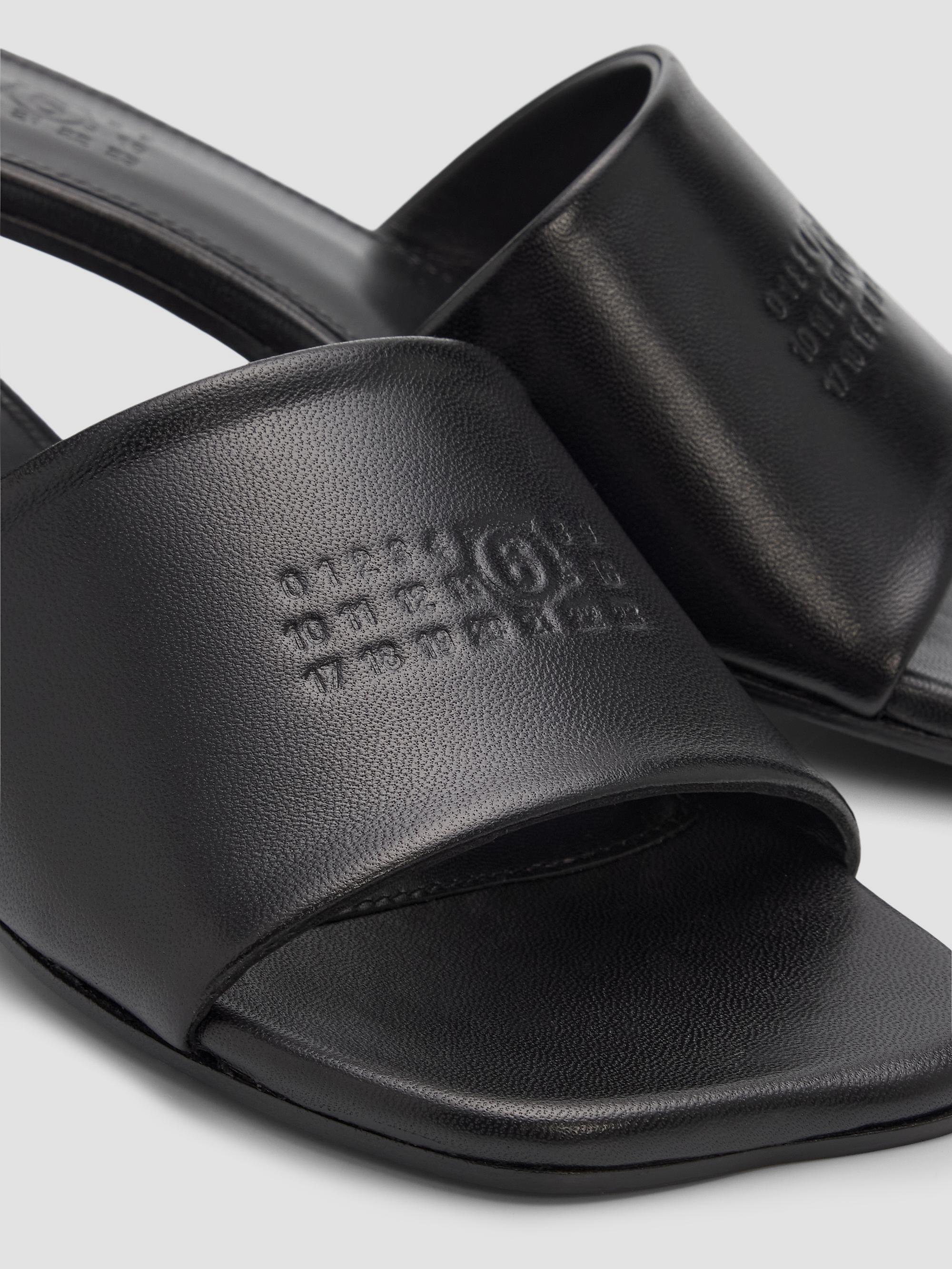 MM6 Maison Margiela Anatomic Leather Slip-On Sandals | Saks Fifth
