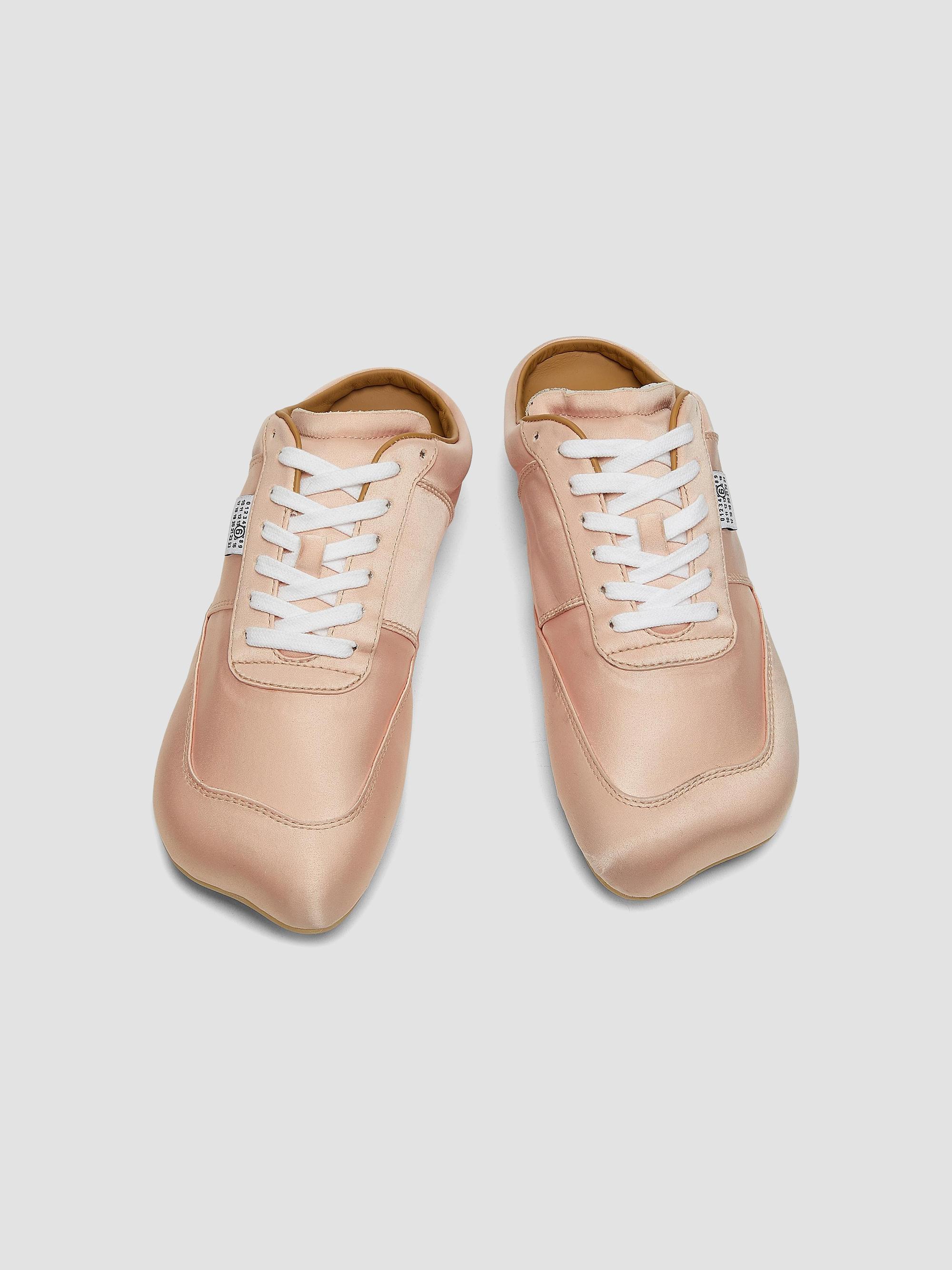 MM6 Maison Margiela Mule-Style Satin Sneakers | Saks Fifth Avenue