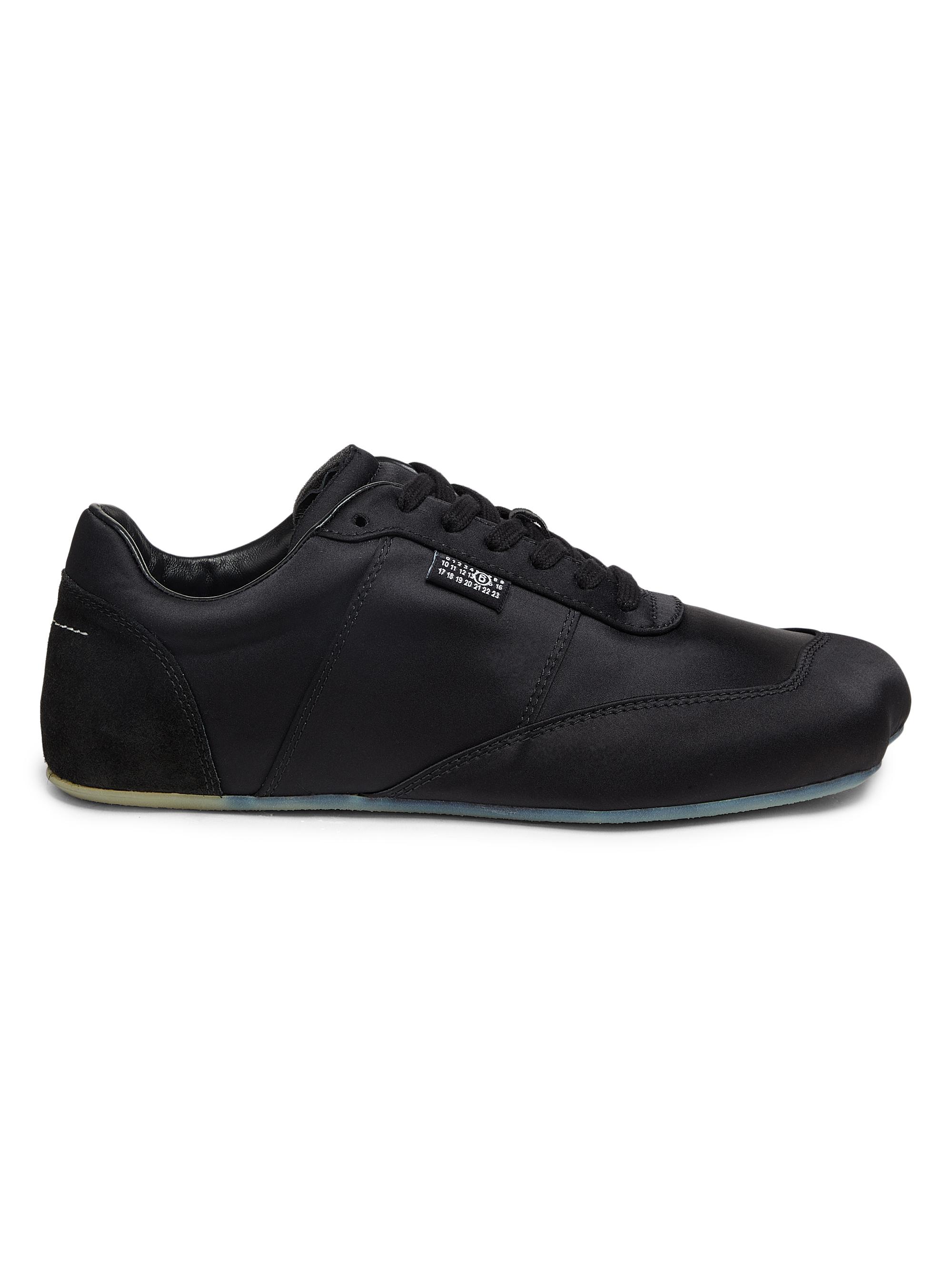 MM6 Maison Margiela Low-Top Satin Sneakers | Saks Fifth Avenue