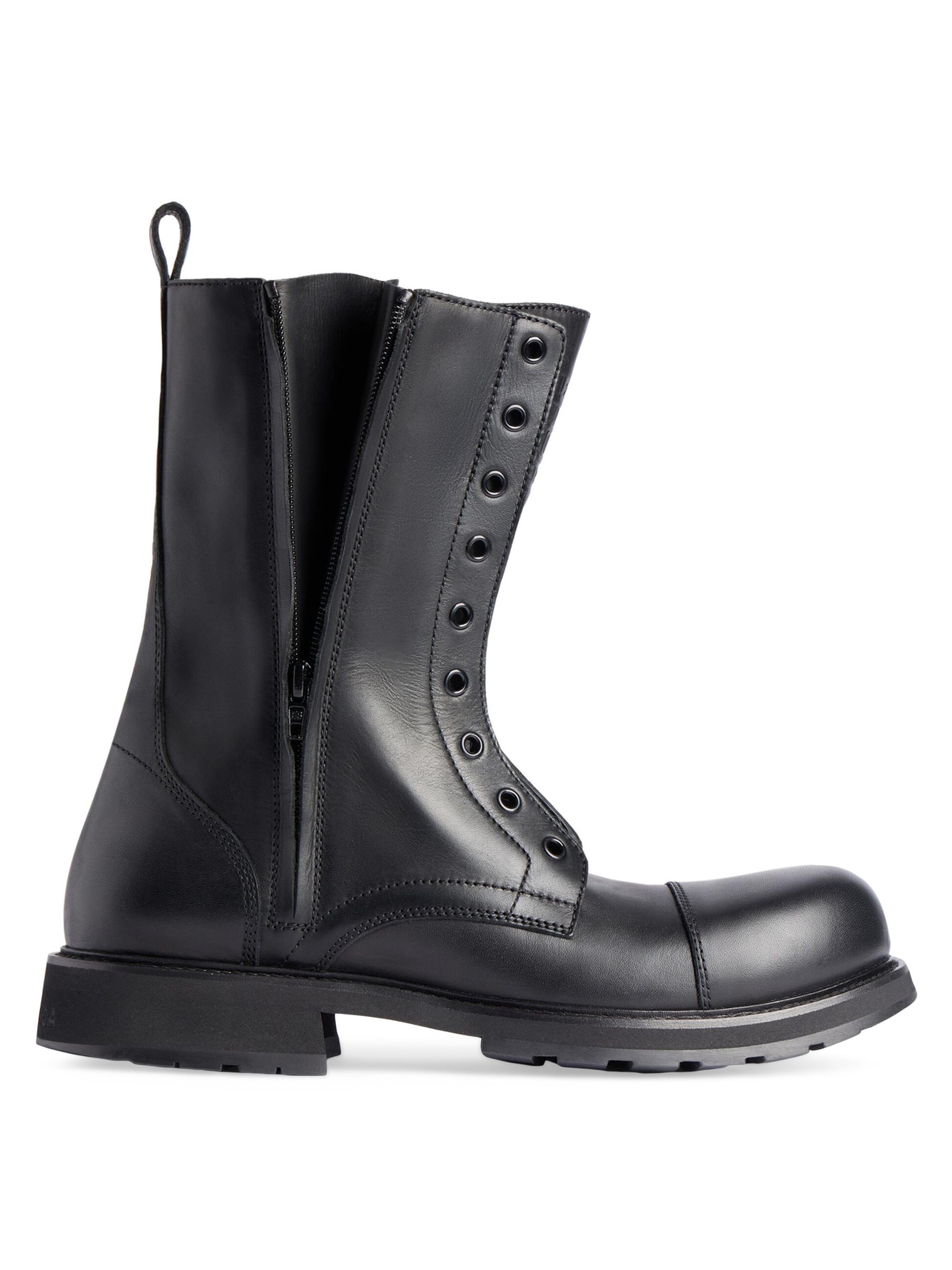 靴 balenciaga venom boots 43 Men's Venom High Boot in Black | Balenciaga US