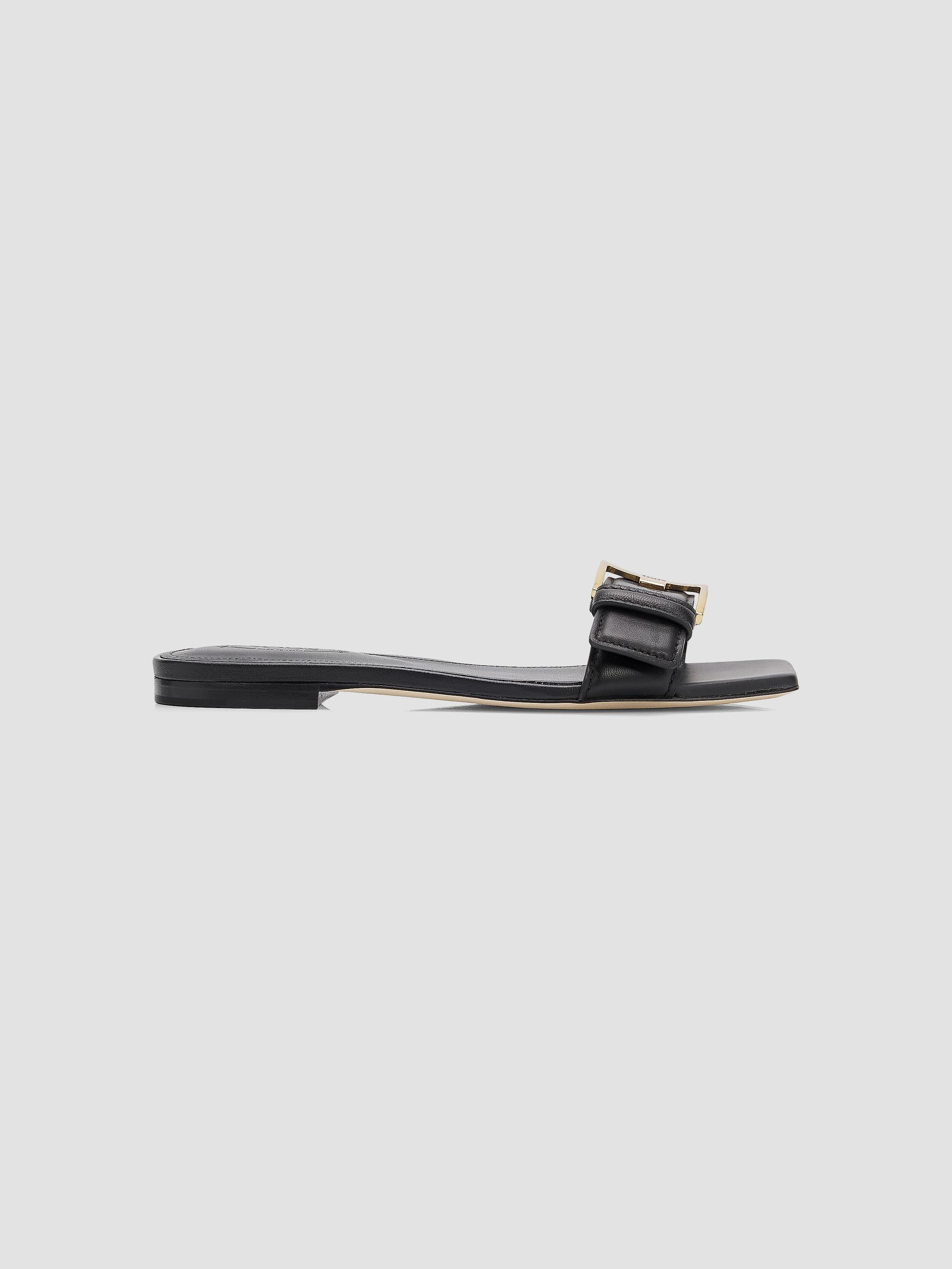 Tod's Buckle-Strap Leather Sandals | Saks Fifth Avenue