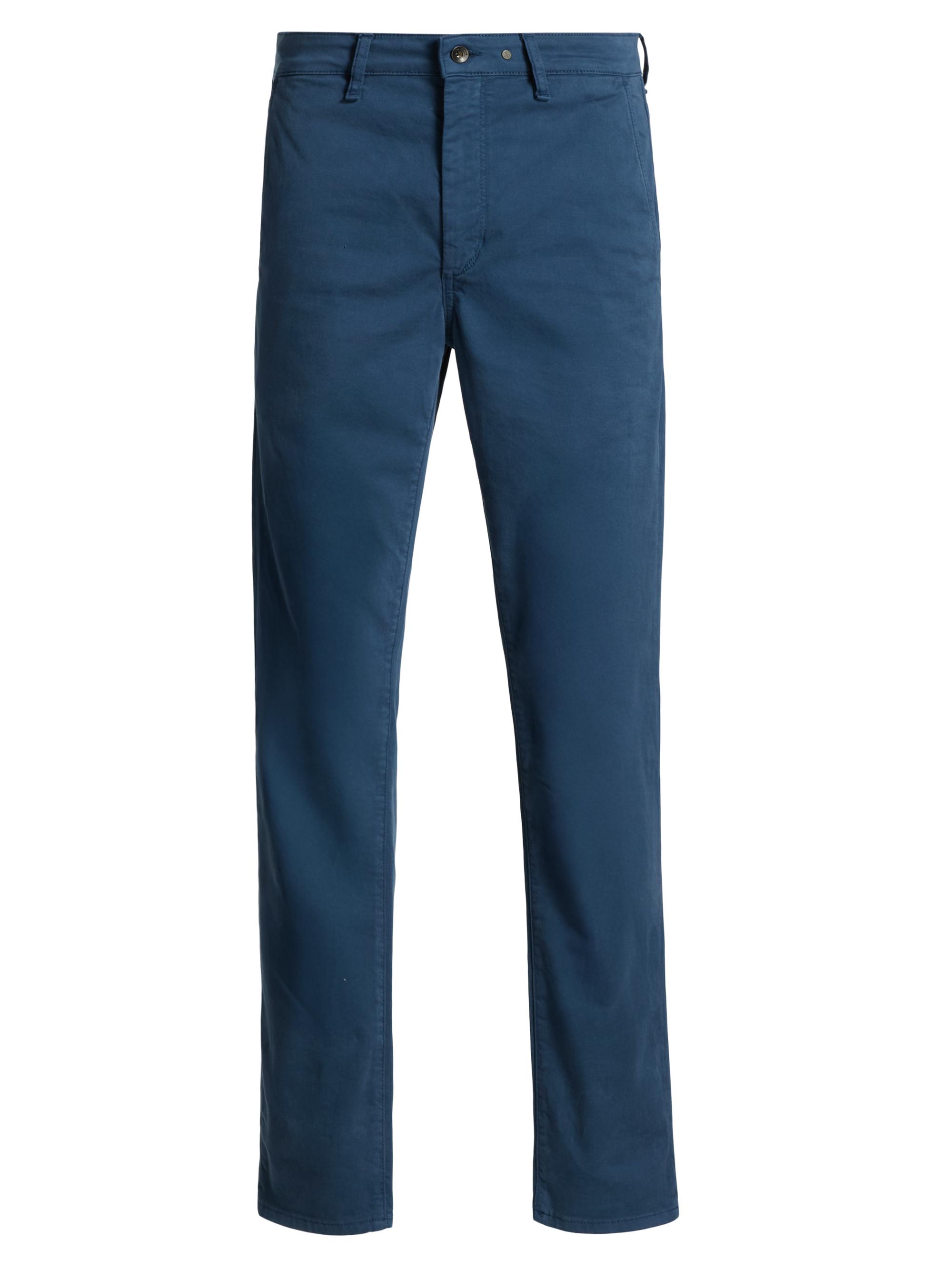 rag & bone Men's Fit 2 Stretch Twill Chino Pants - Deep Sea