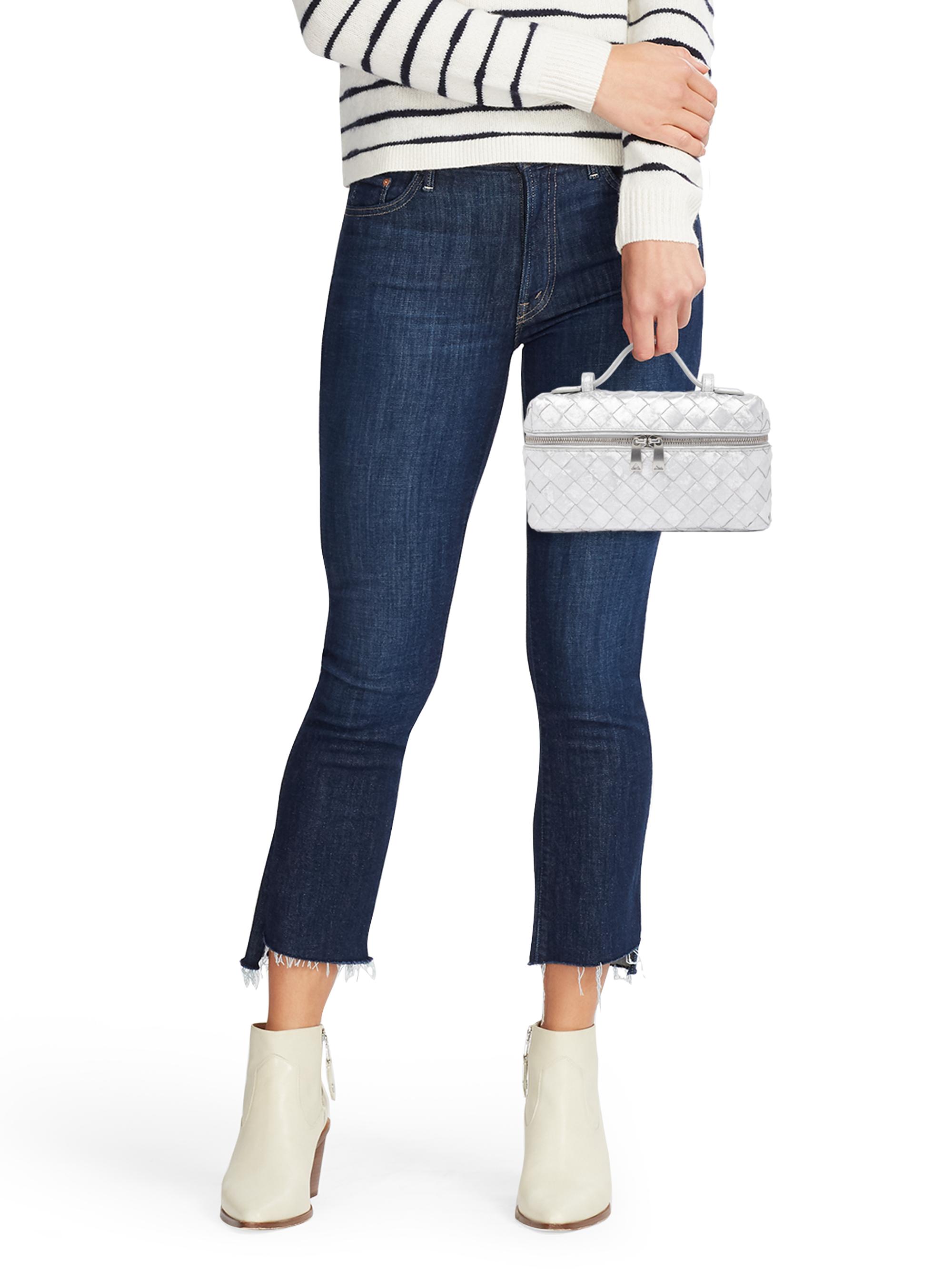 Bottega Veneta Bang Bang Metallic Satin Leather Vanity Case | Saks