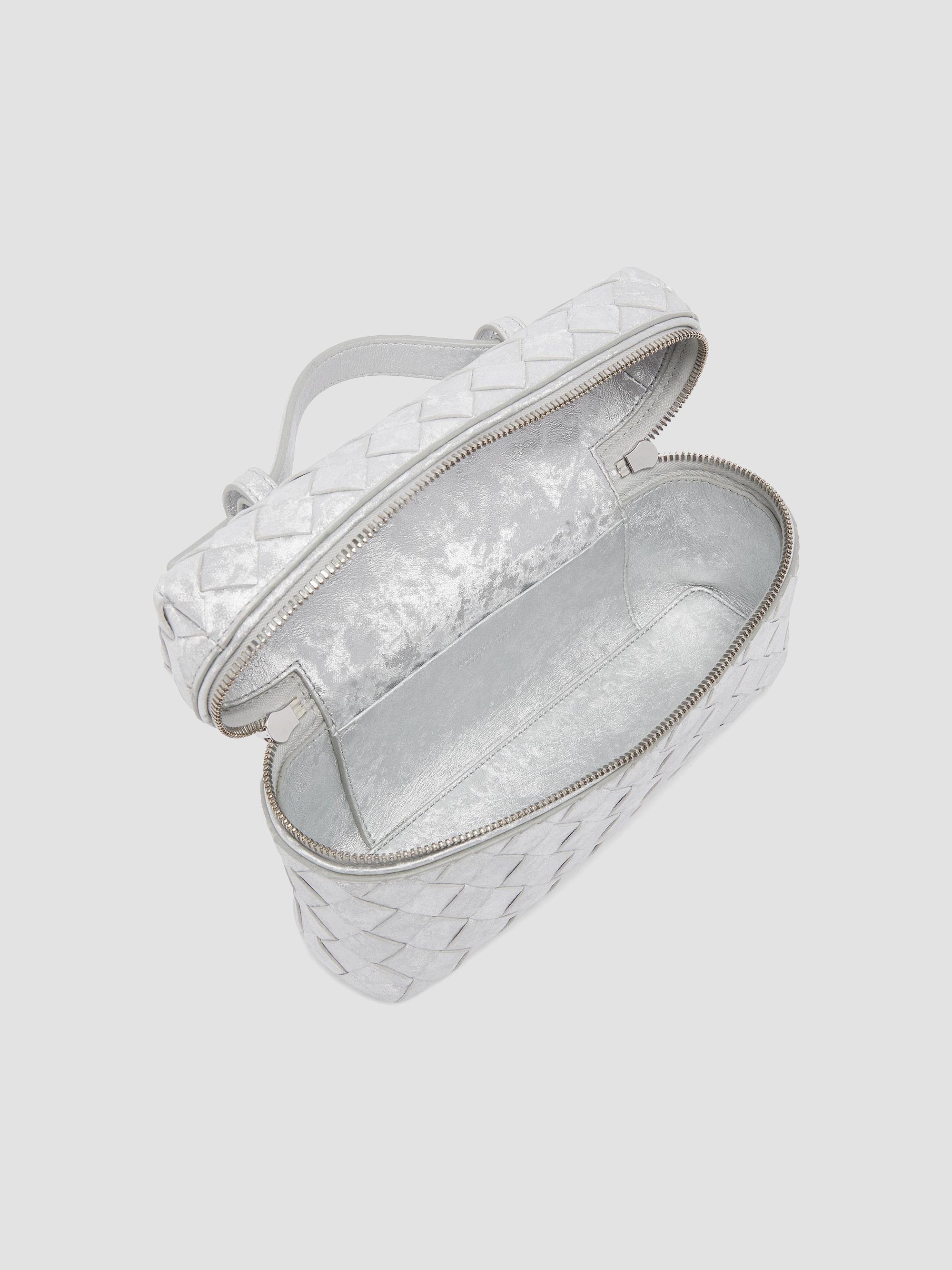 Bottega Veneta Bang Bang Metallic Satin Leather Vanity Case | Saks