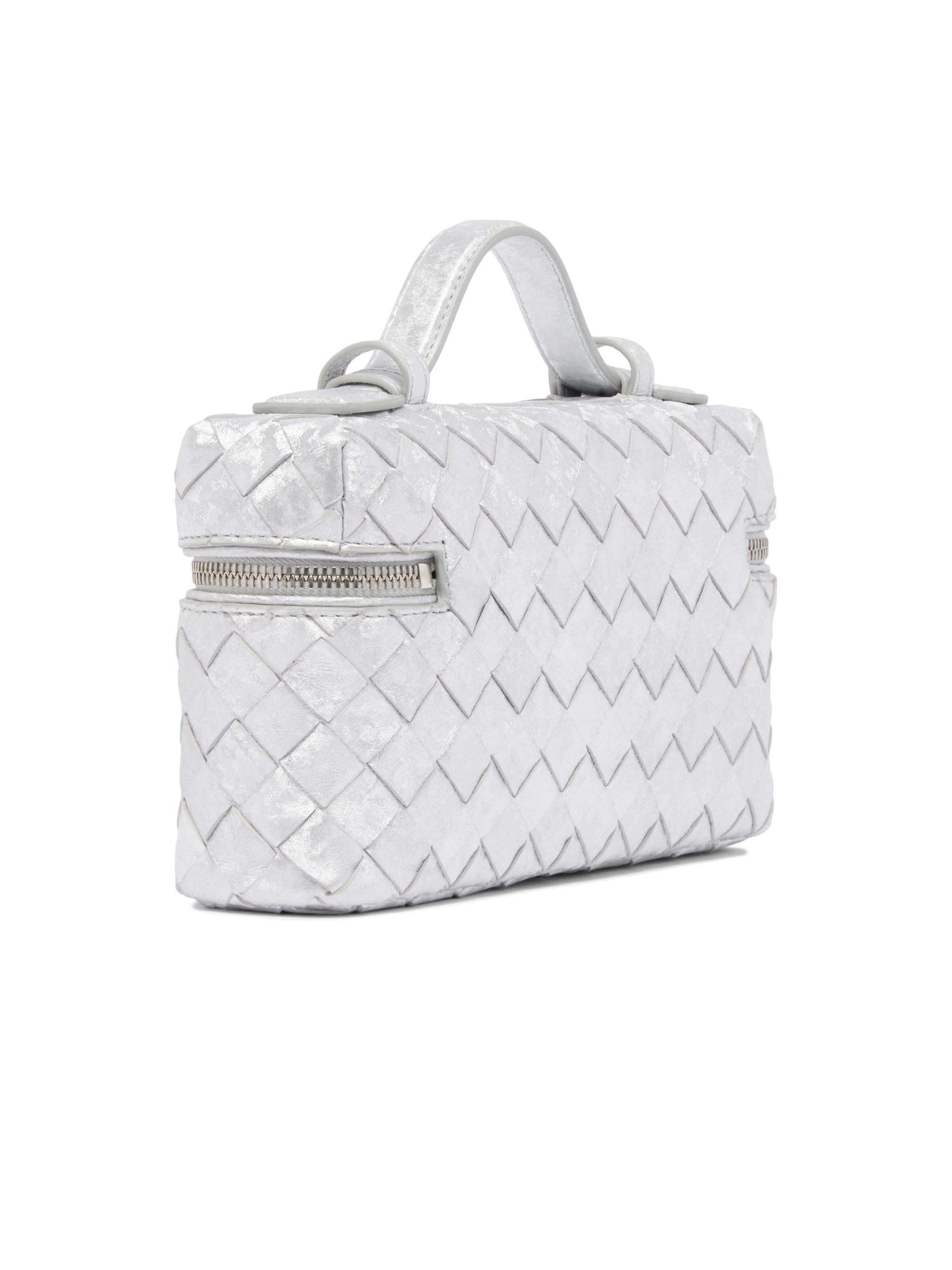 Bottega Veneta Bang Bang Metallic Satin Leather Vanity Case | Saks
