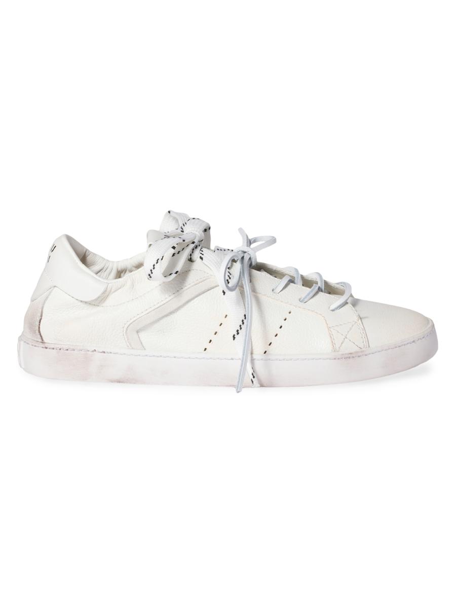 Miu Miu Deco Leather Sneakers | Saks Fifth Avenue