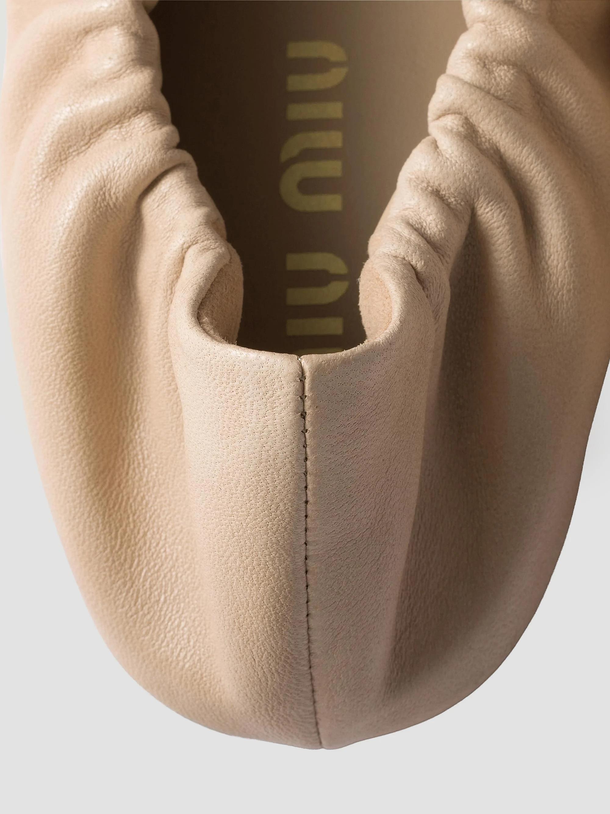 Miu Miu Ruches Nappa Leather Loafers | Saks Fifth Avenue