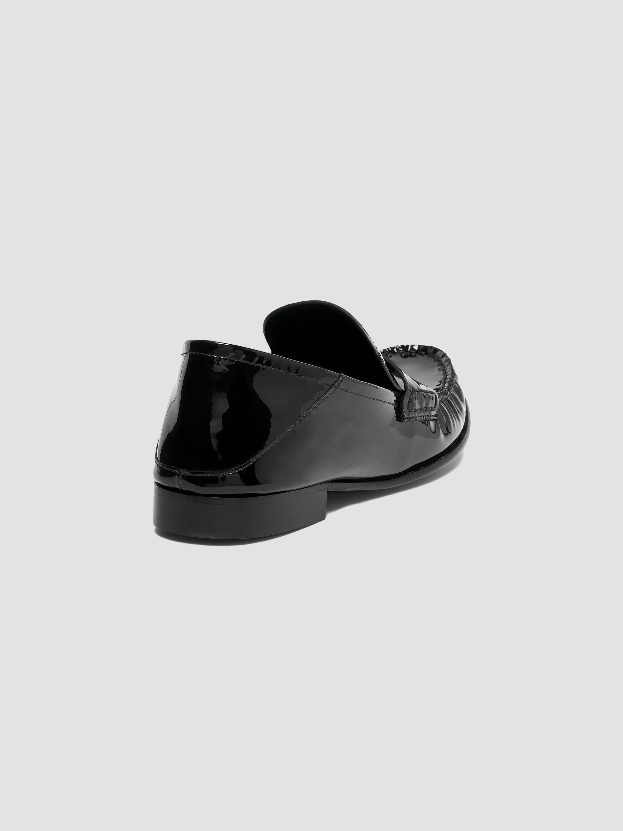 Versace 20MM Medusa Patent Leather Penny Loafers | Saks  display picture 1
