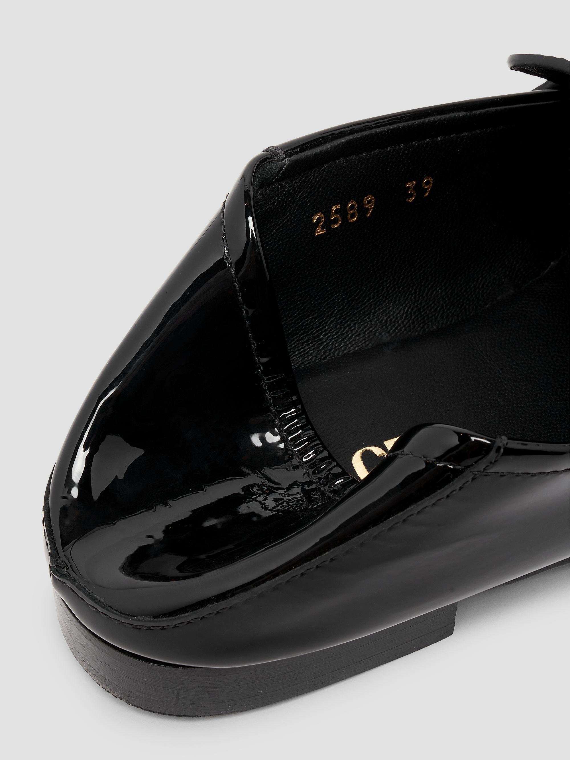 Versace 20MM Medusa Patent Leather Penny Loafers | Saks  display picture 1