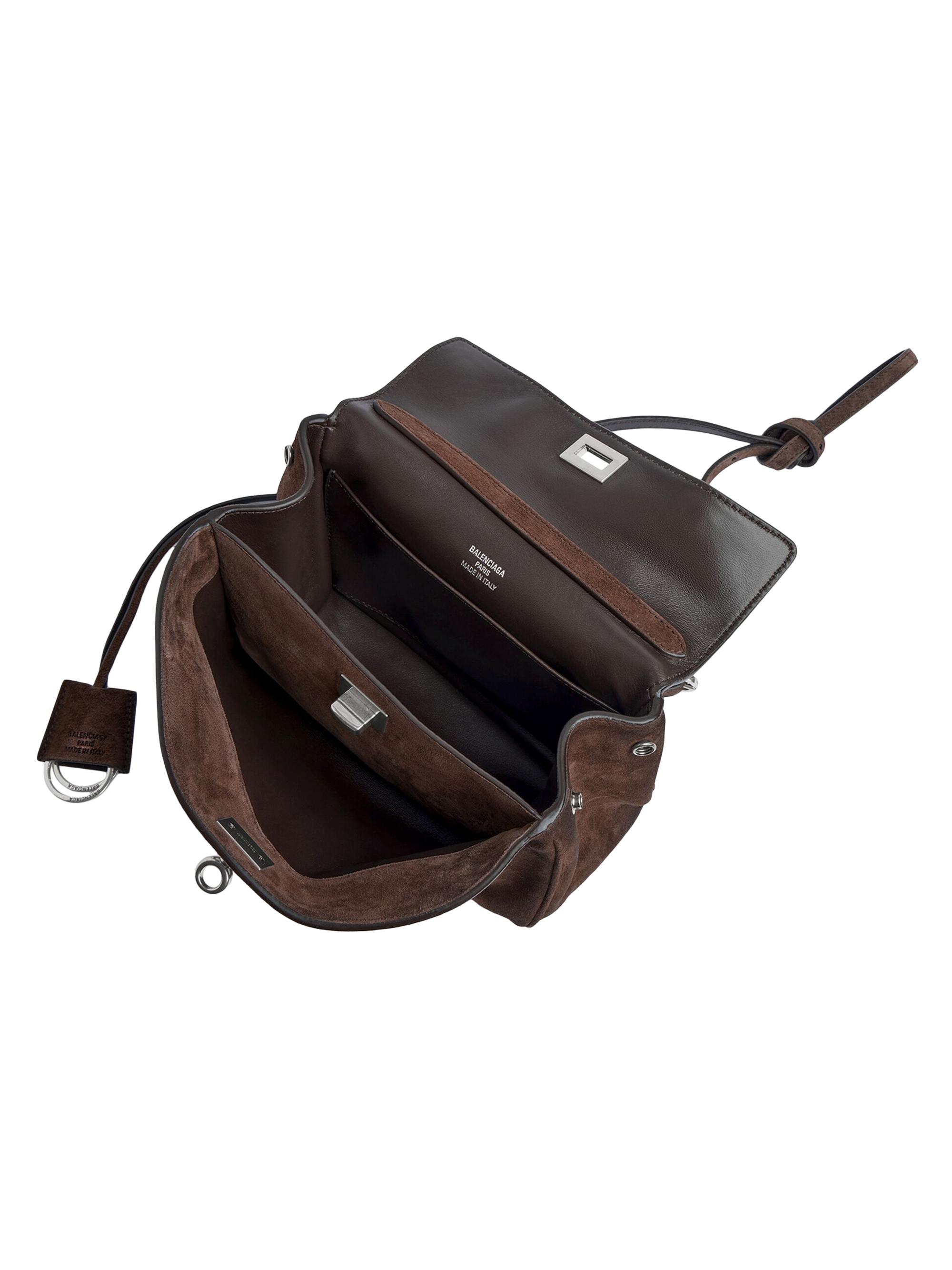 Balenciaga Rodeo Small Suede Top Handle Bag | Saks Fifth Avenue