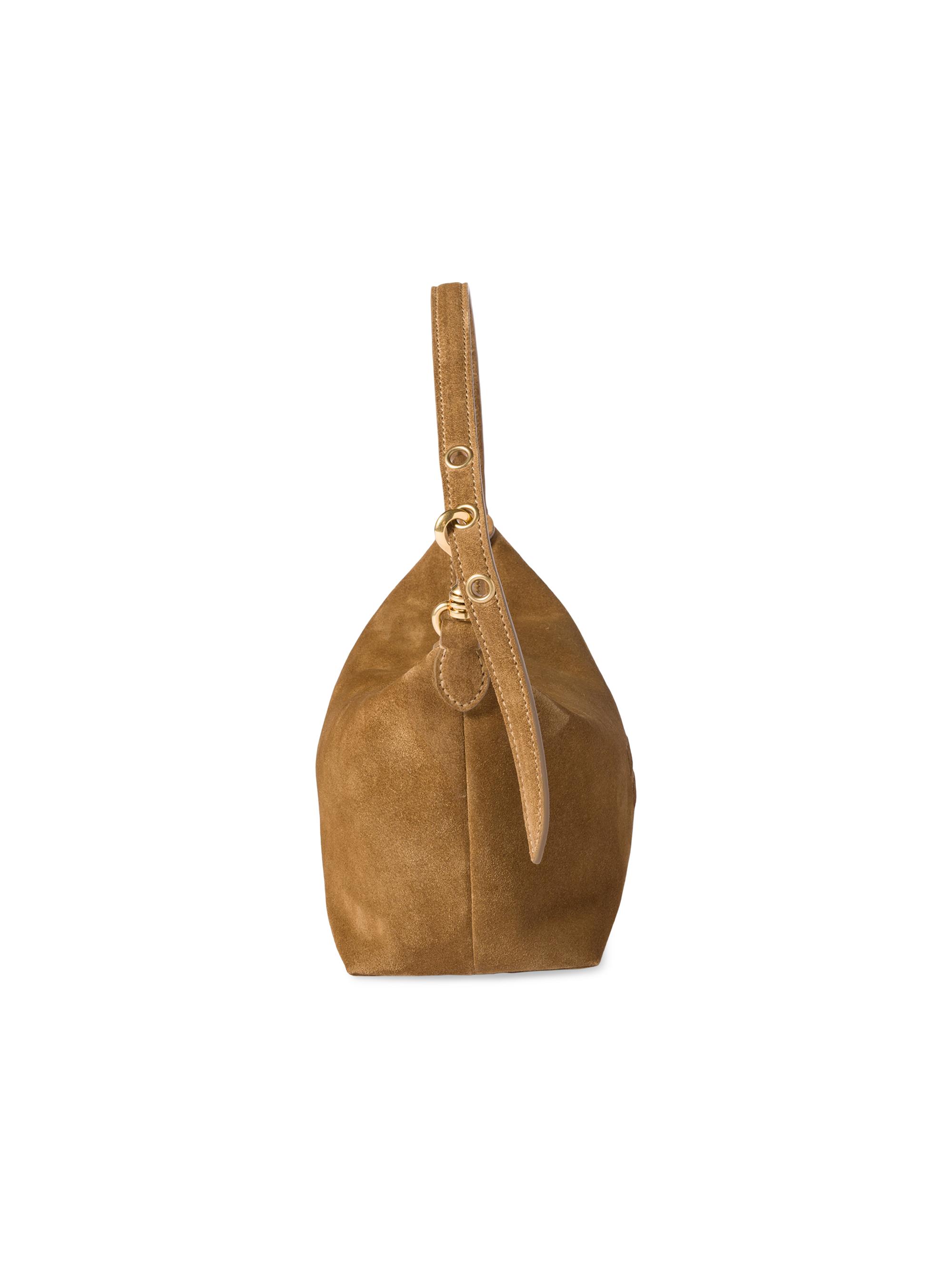 Miu Miu Suede Pouch Top Handle Bag | Saks Fifth Avenue