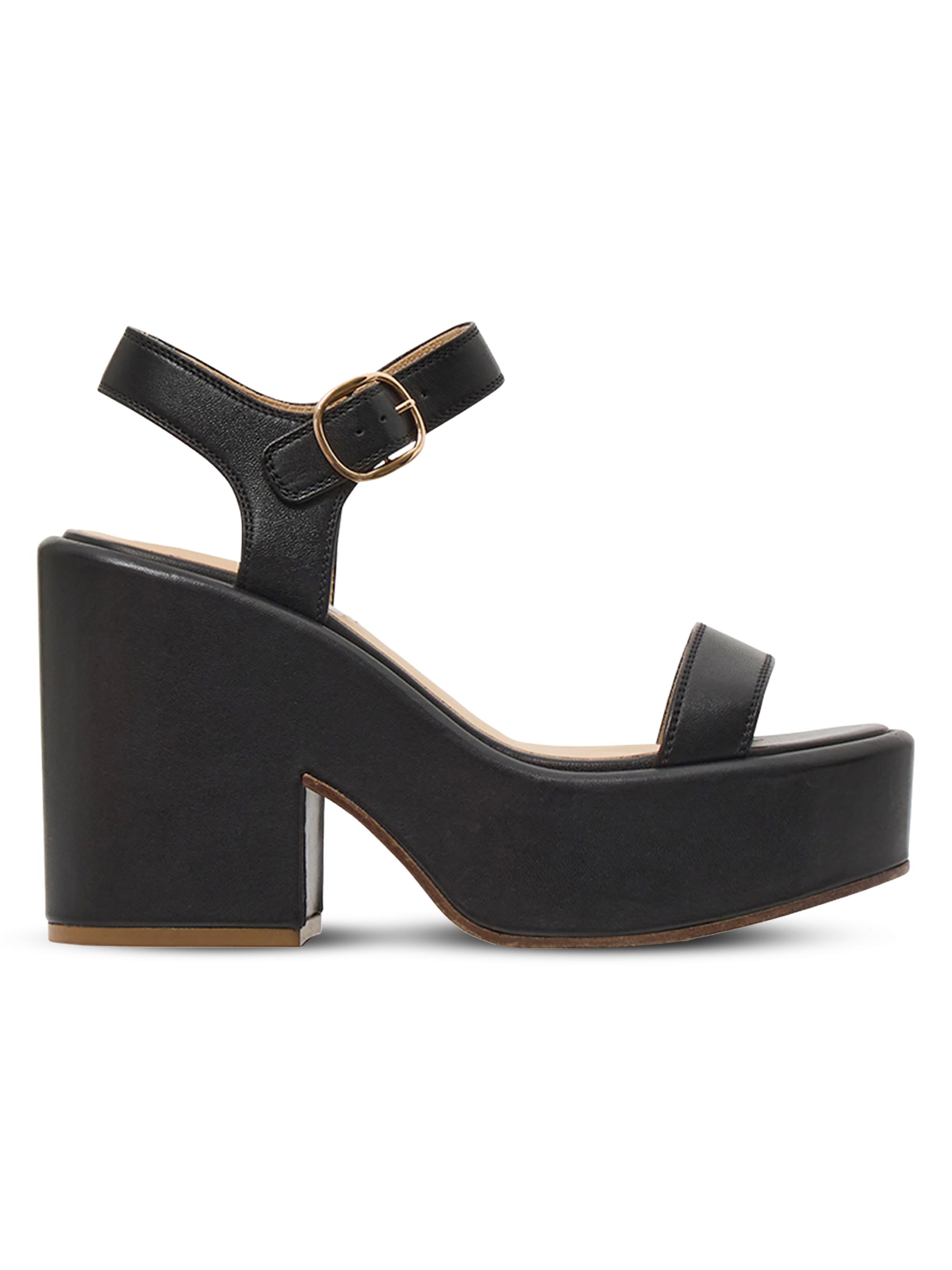 Gabriela Hearst Women's Iman 110MM Leather Platform Sandals - Black