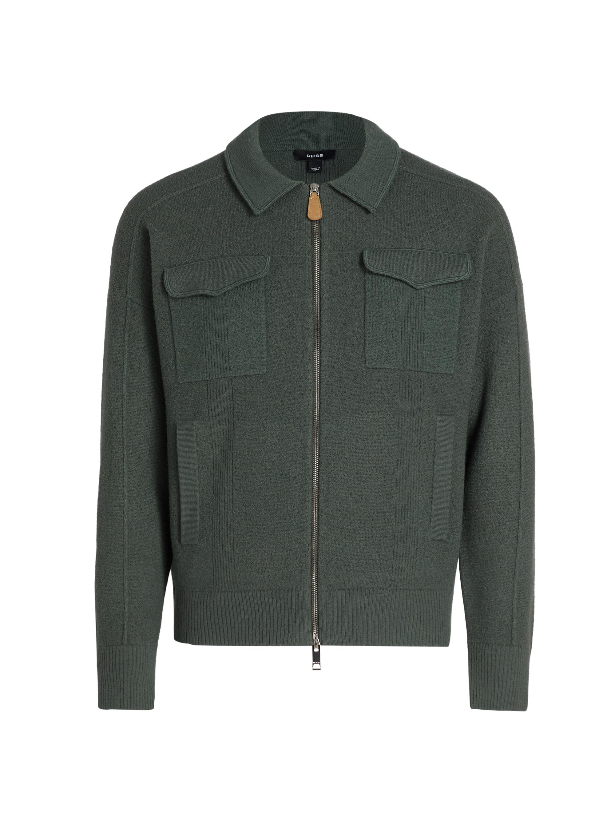 REISS 本革 スエード ジャケットUKブランド Next：日本 Reiss Eden スエード トラッカー ジャケット from Next Japan